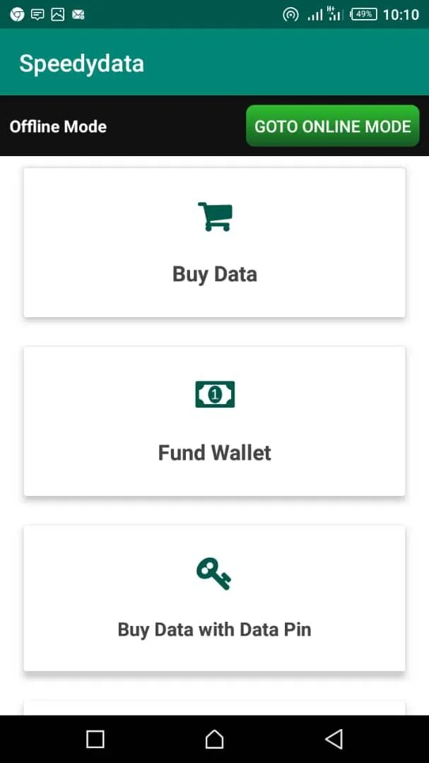 Speedy Data - Cheap MTN, Airte | Indus Appstore | Screenshot