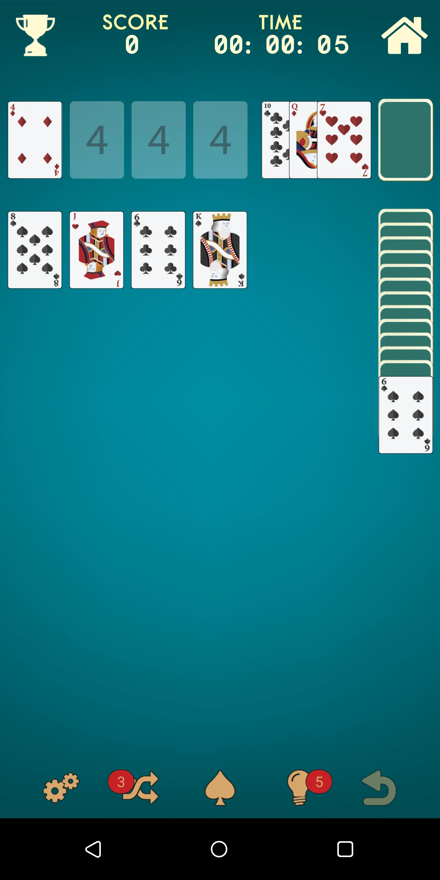 Offline Solitaire Card Games | Indus Appstore | Screenshot