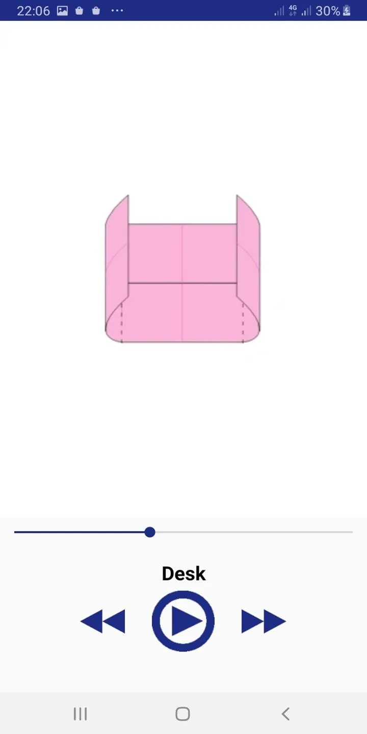 Paper Origami Furniture Craft | Indus Appstore | Screenshot