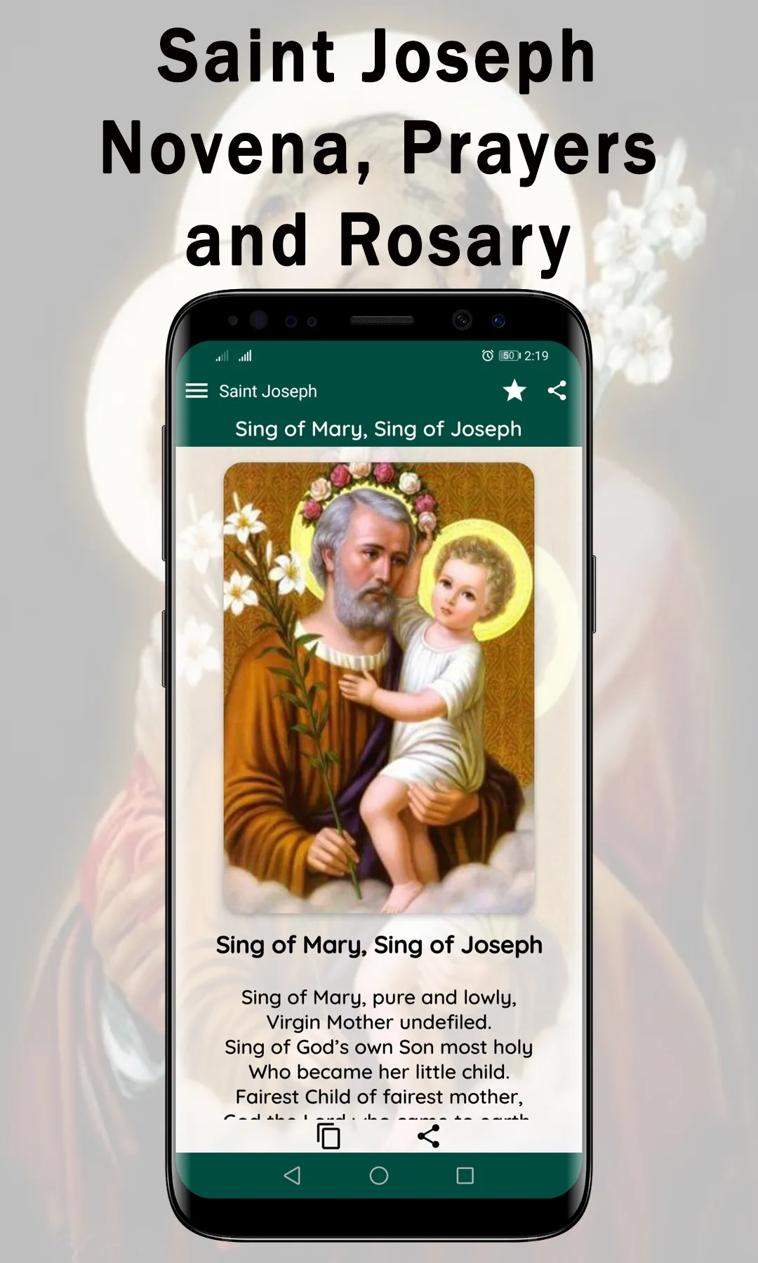 Novena To St. Joseph, Prayers | Indus Appstore | Screenshot