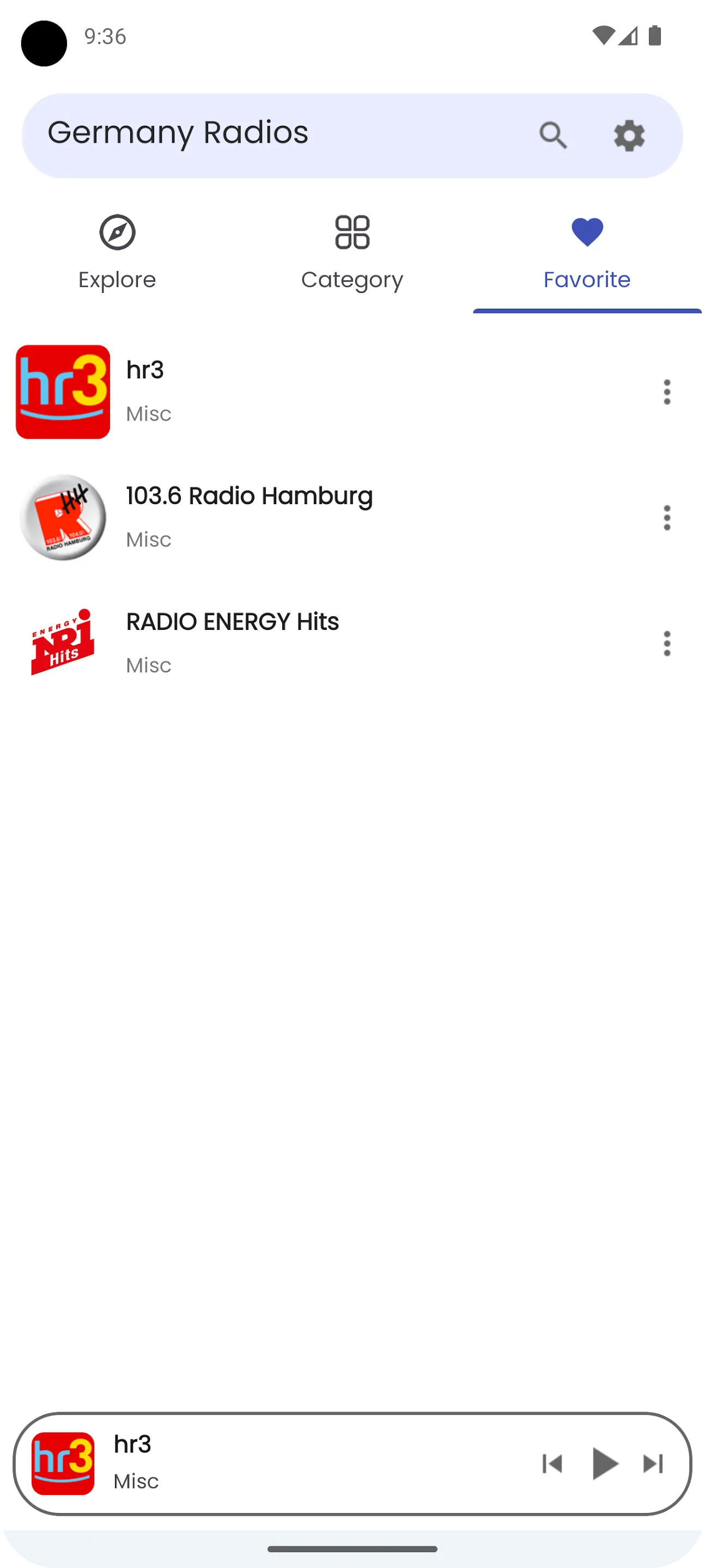 Germany Radio Stations | Indus Appstore | Screenshot