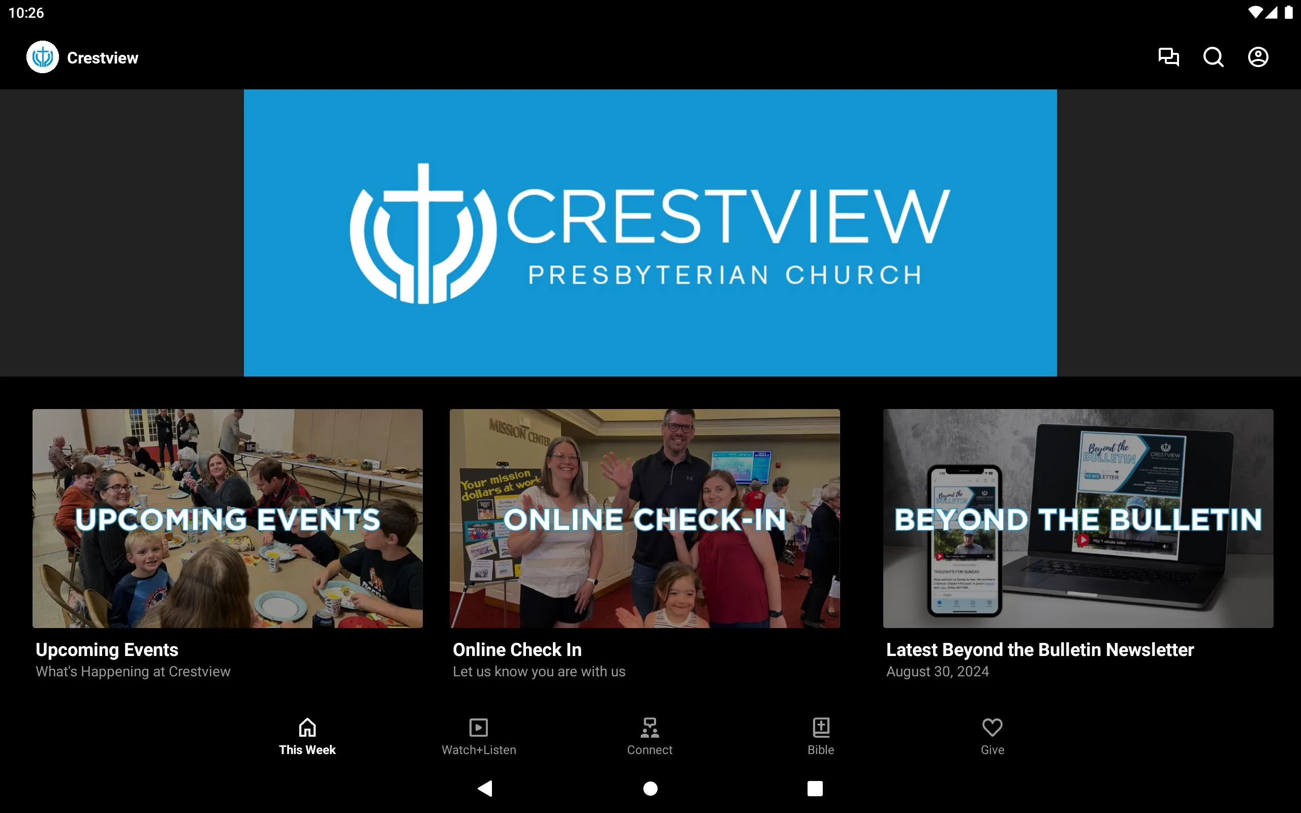 Crestview Presbyterian Church | Indus Appstore | Screenshot