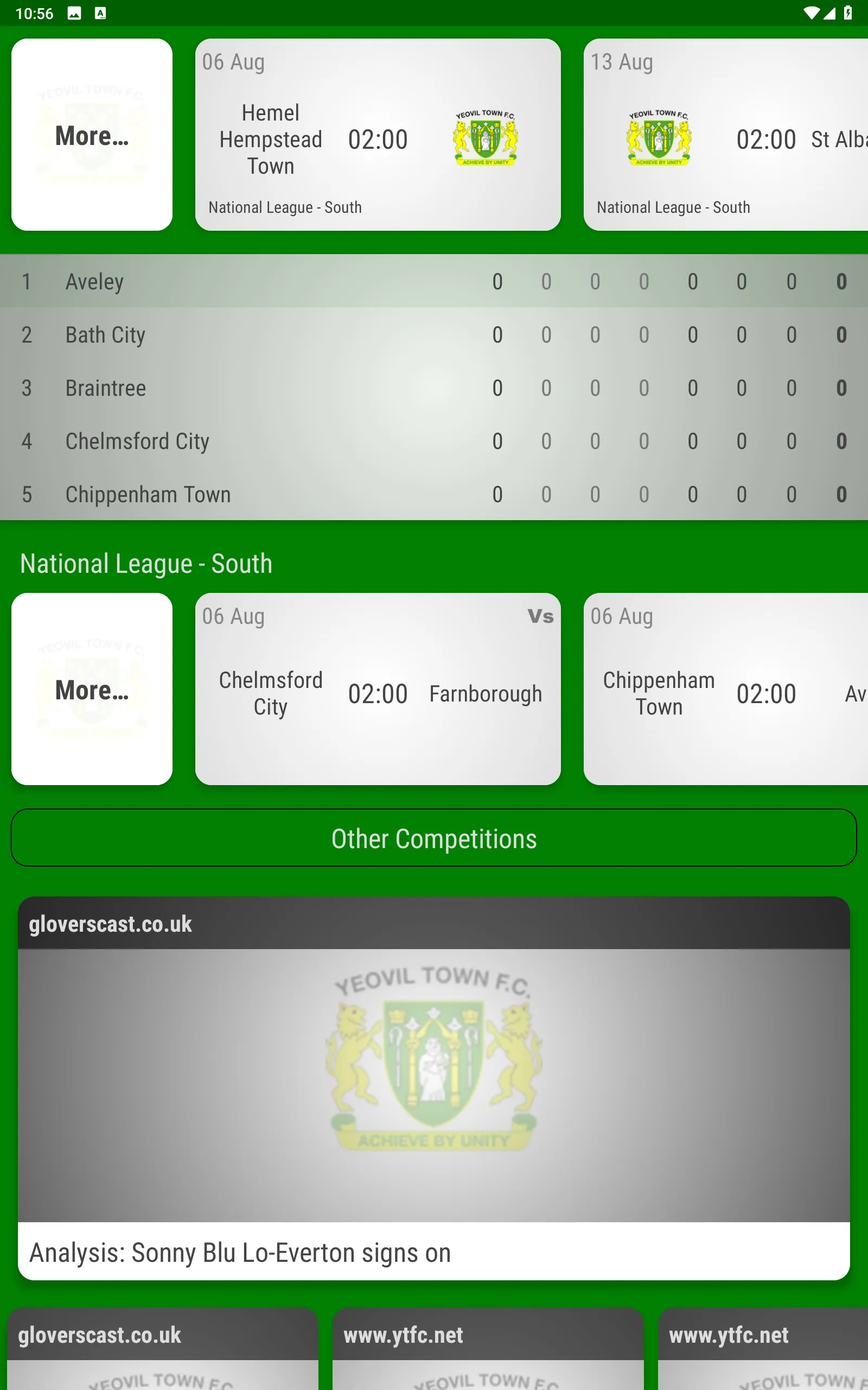 Yeovil Town Fan App | Indus Appstore | Screenshot