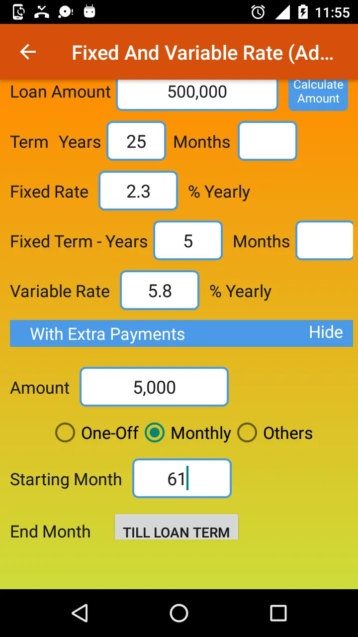 Loan EMI Calculator | Indus Appstore | Screenshot