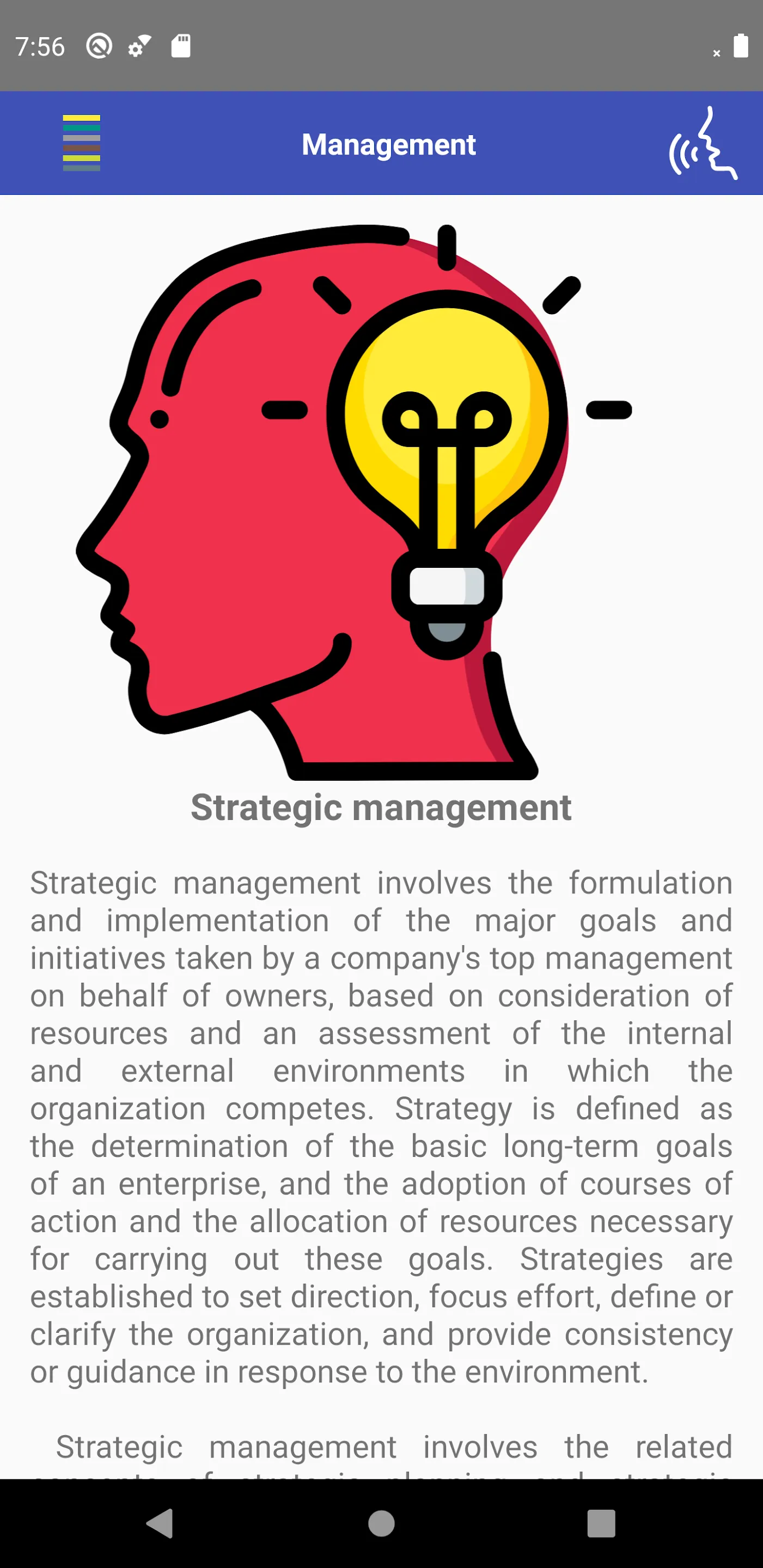 Management Fundamentals | Indus Appstore | Screenshot