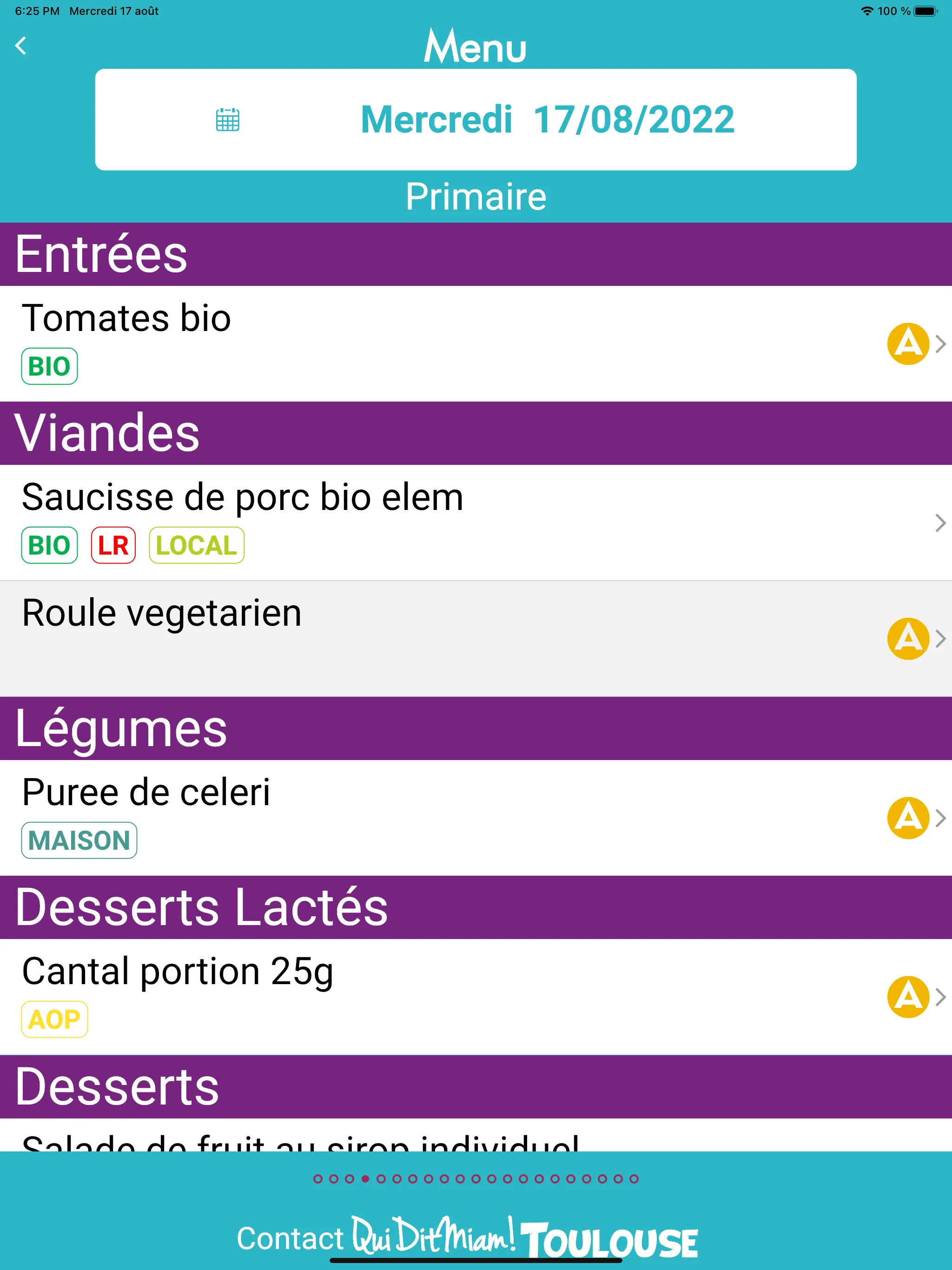 Qui Dit Miam ! Toulouse | Indus Appstore | Screenshot