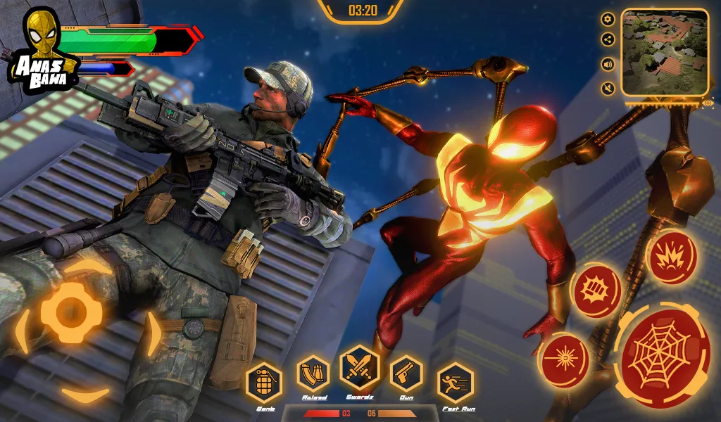 Iron Super Hero - Spider Games | Indus Appstore | Screenshot
