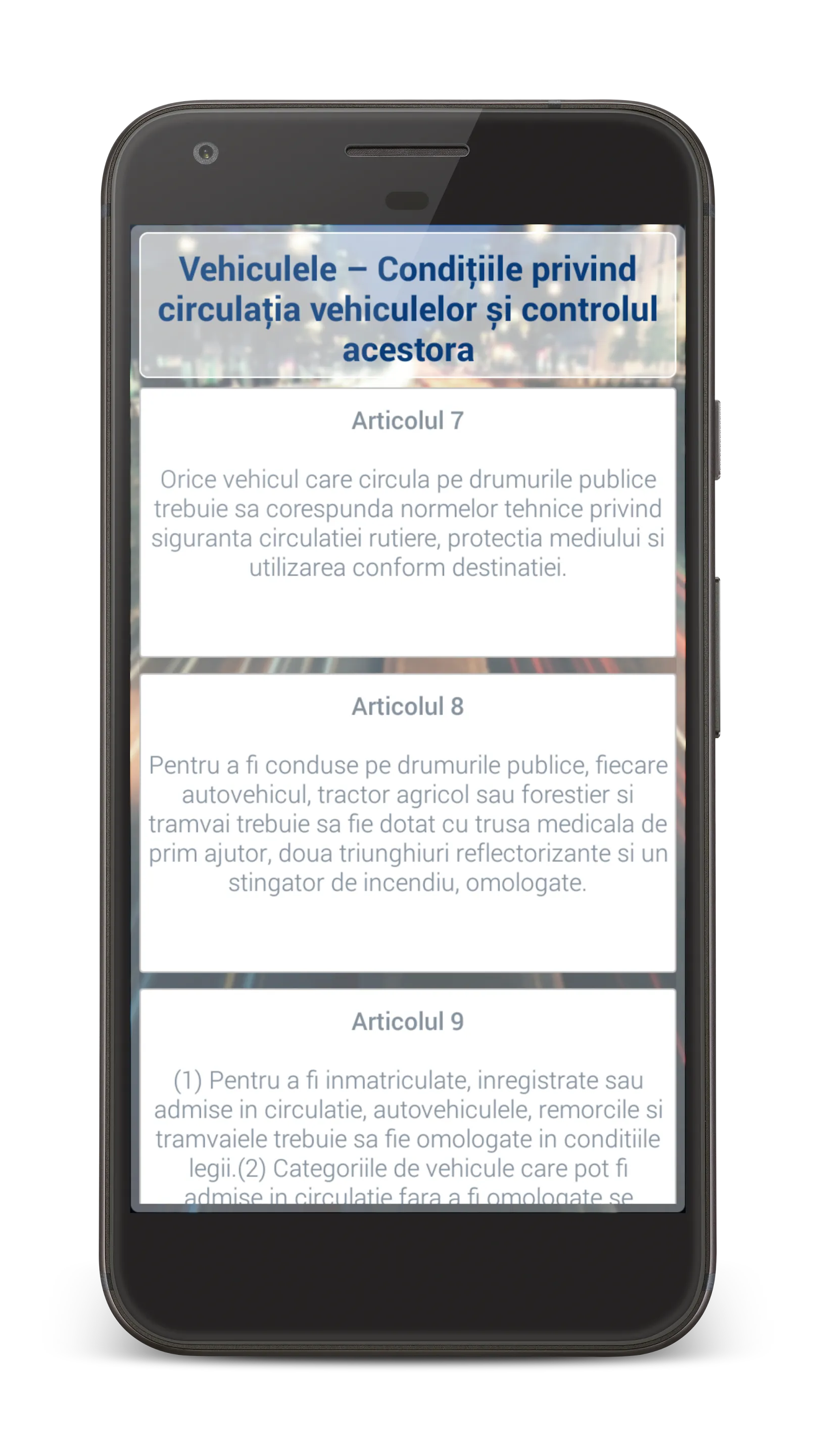 DRPCIV chestionare Auto | Indus Appstore | Screenshot