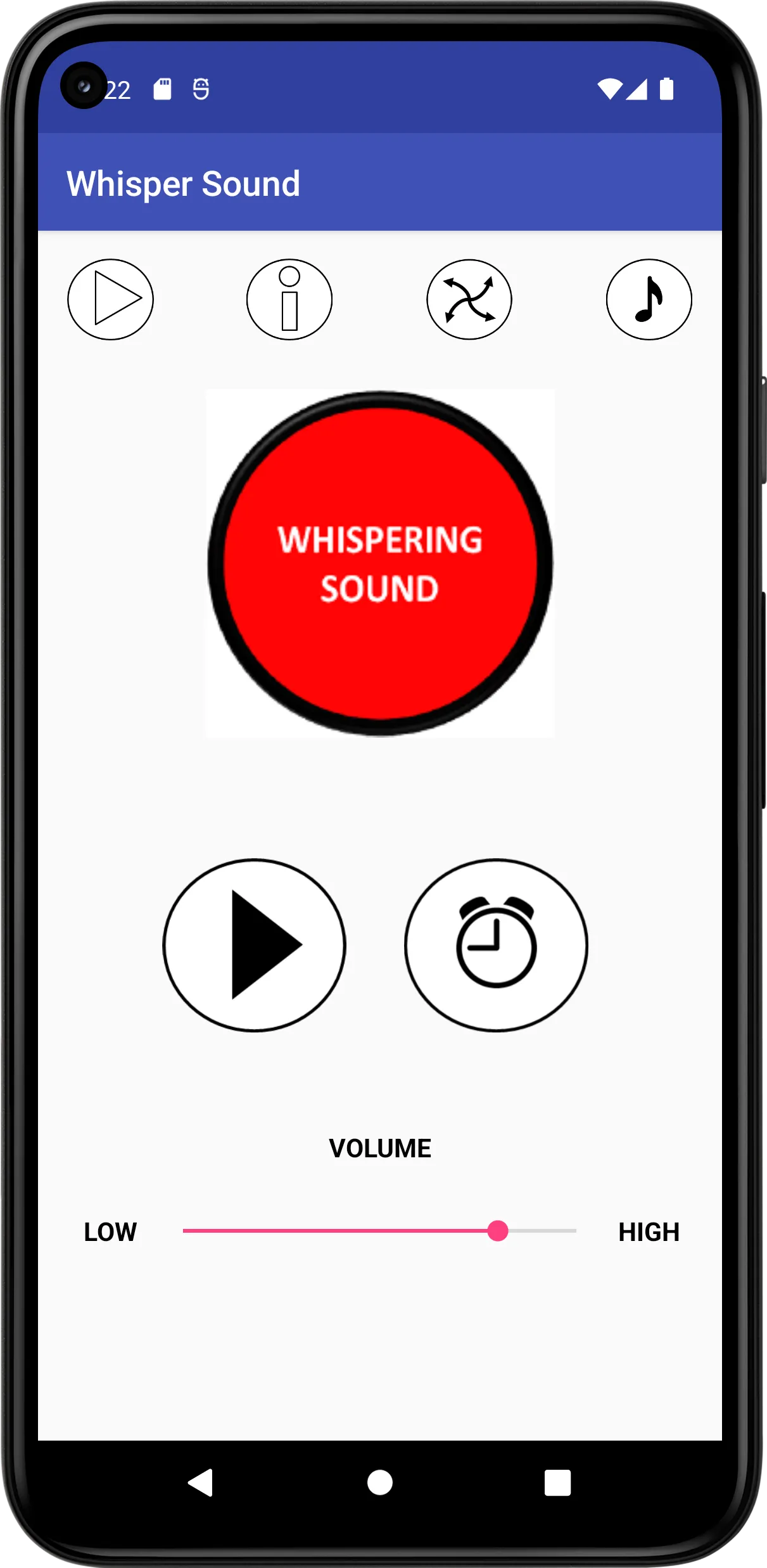 Whisper Sound | Indus Appstore | Screenshot