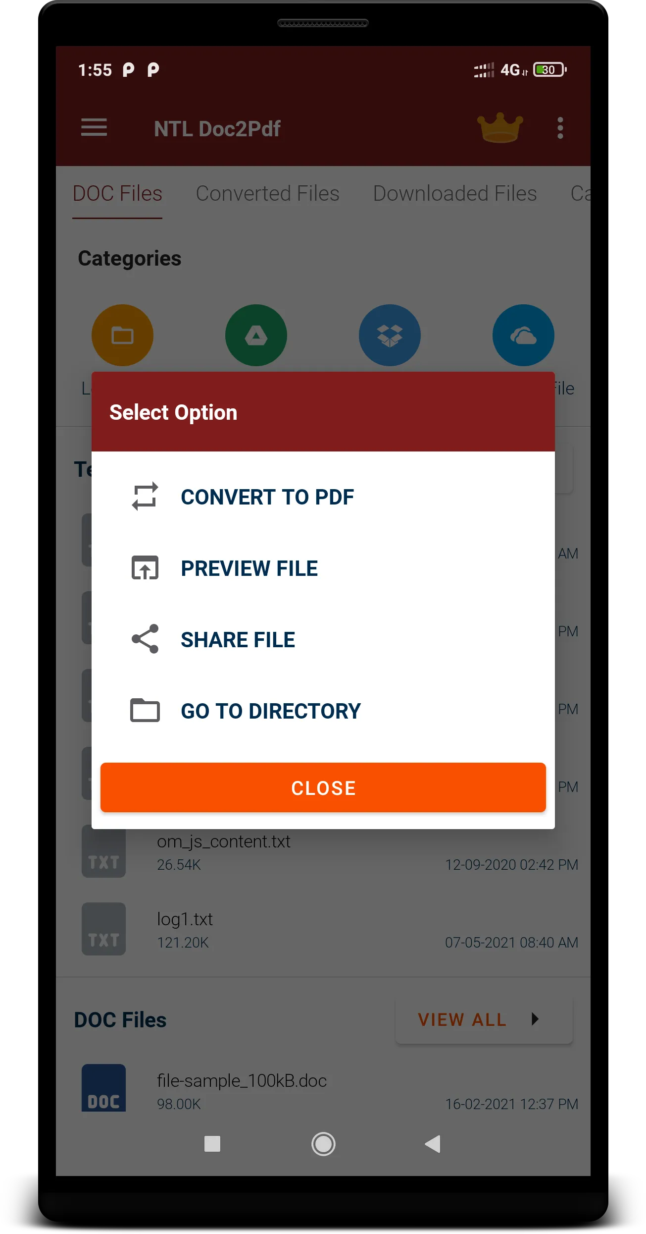 Doc2Pdf - Doc to PDF Converter | Indus Appstore | Screenshot