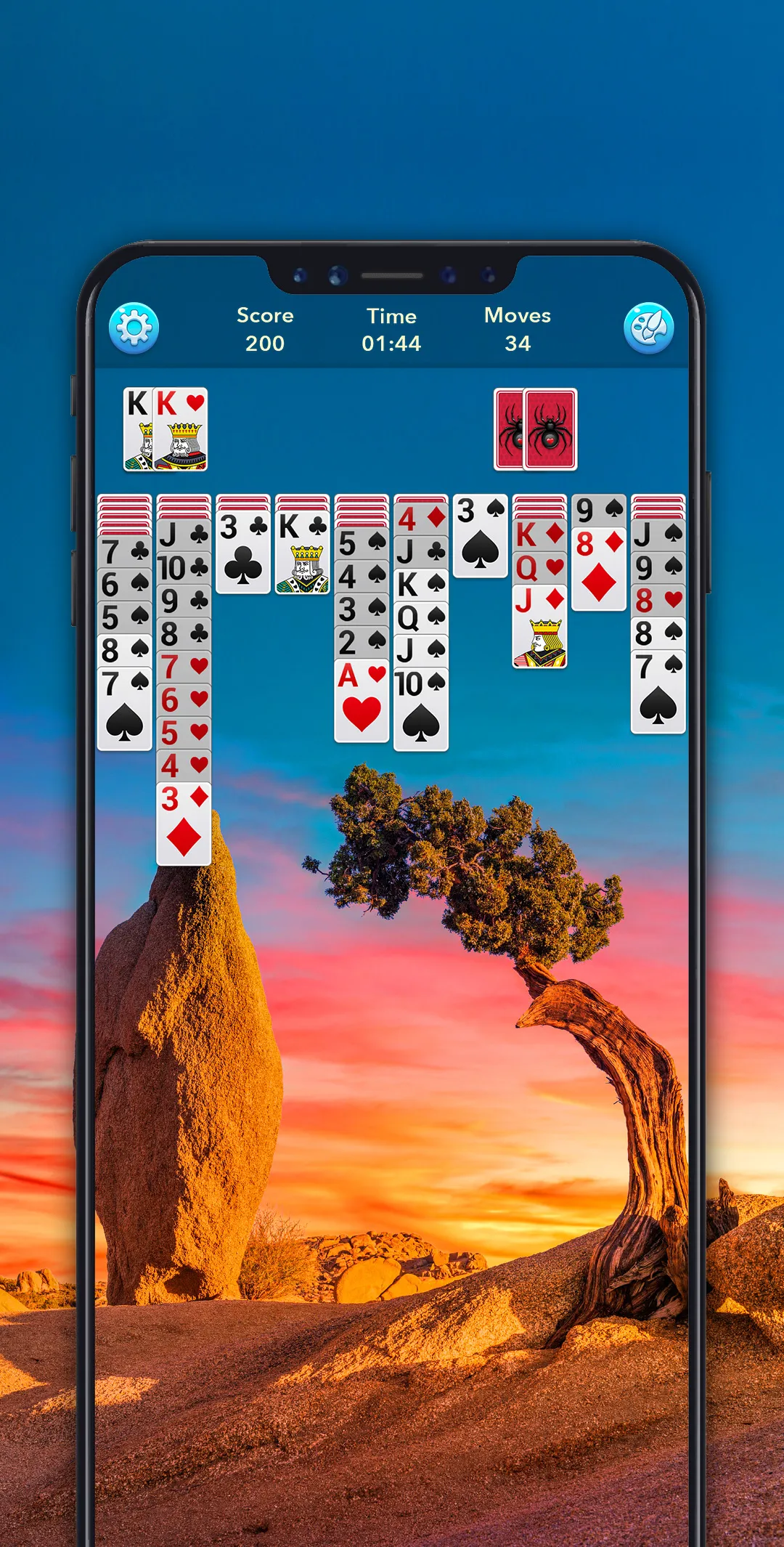 Spider Solitaire | Indus Appstore | Screenshot