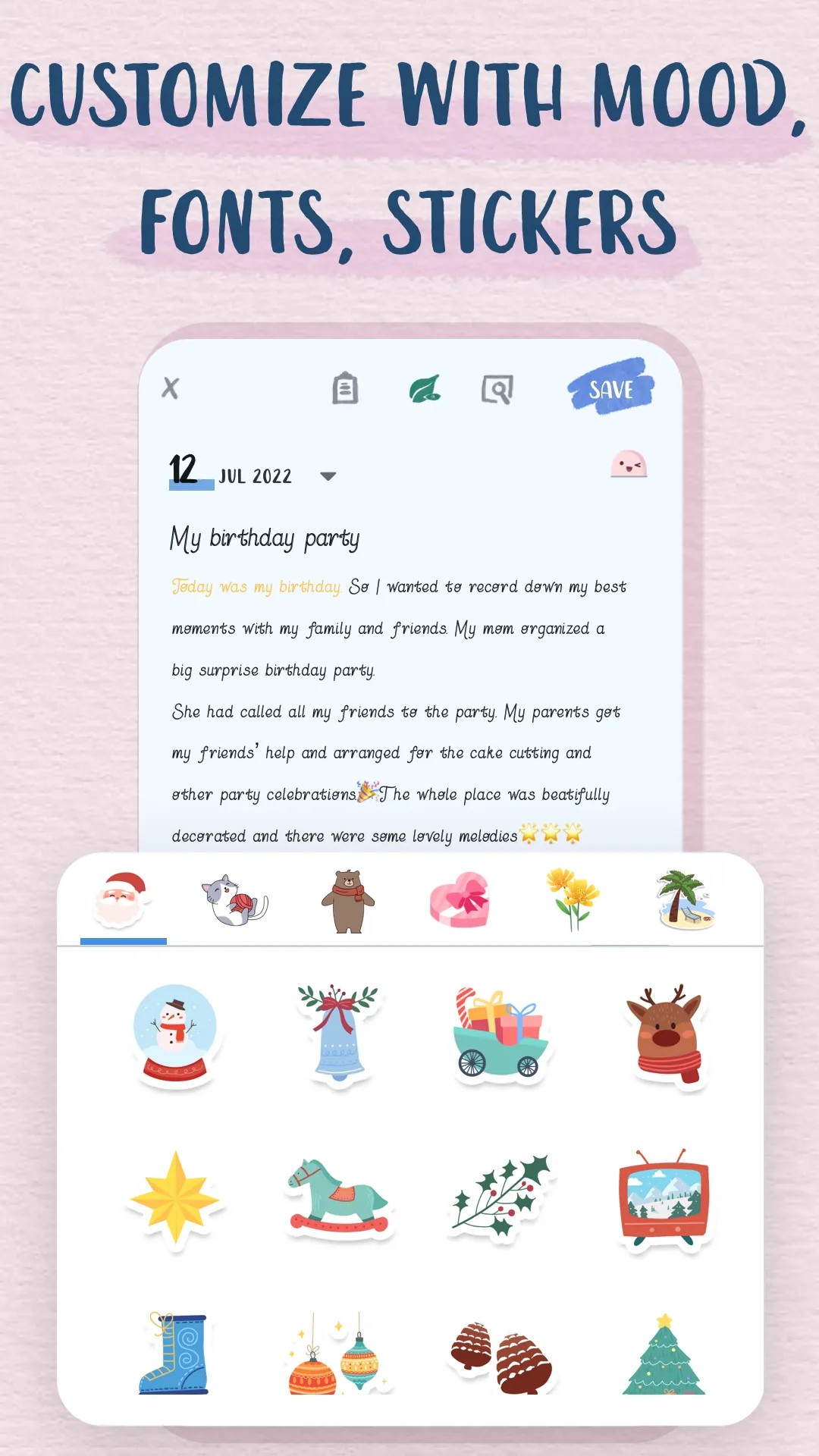 My Diary - Daily Diary Journal | Indus Appstore | Screenshot