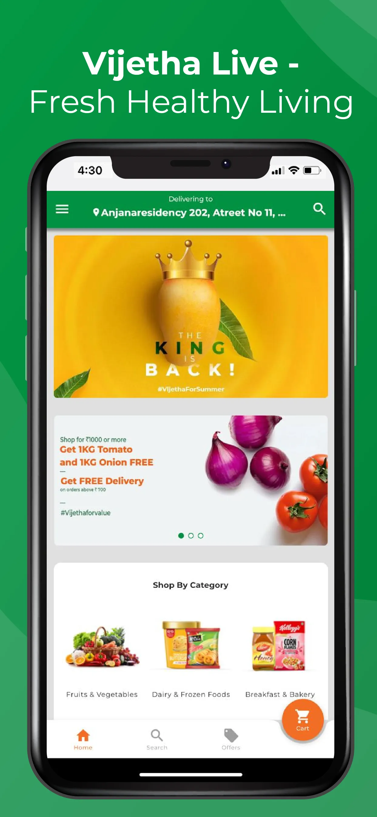 Vijetha Live - Online Grocery | Indus Appstore | Screenshot