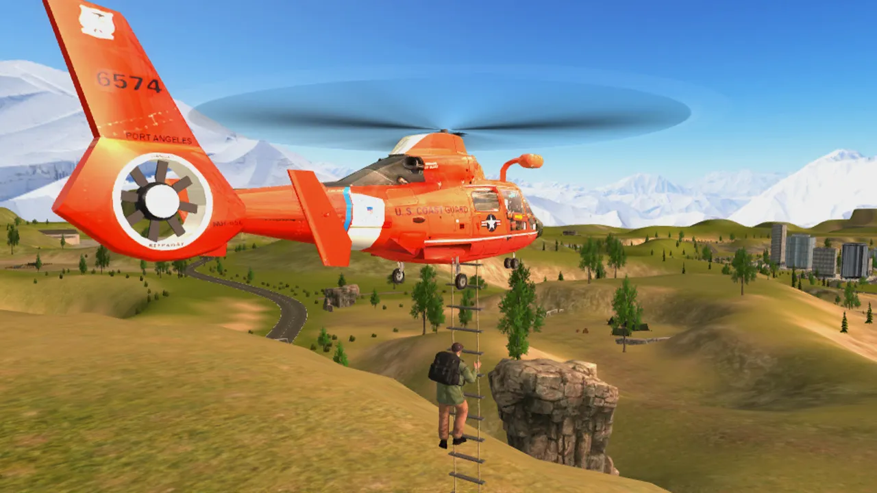 Police Helicopter Flying | Indus Appstore | Screenshot