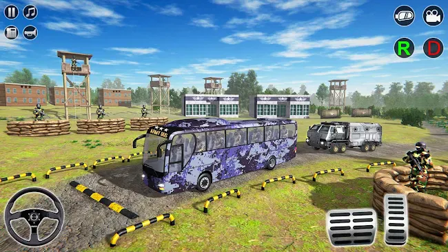 Indian Army Bus Simulator Game | Indus Appstore | Screenshot