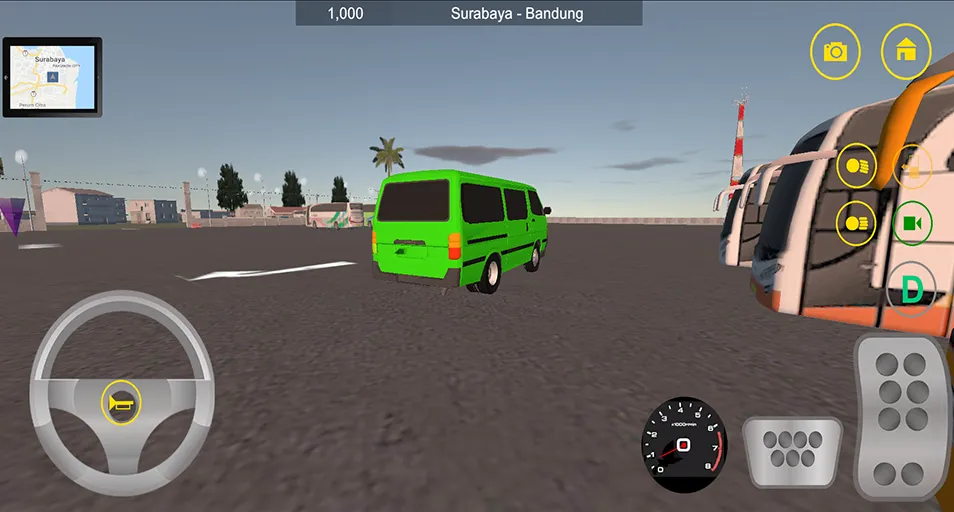 Simulator Hiace Travel Driving | Indus Appstore | Screenshot
