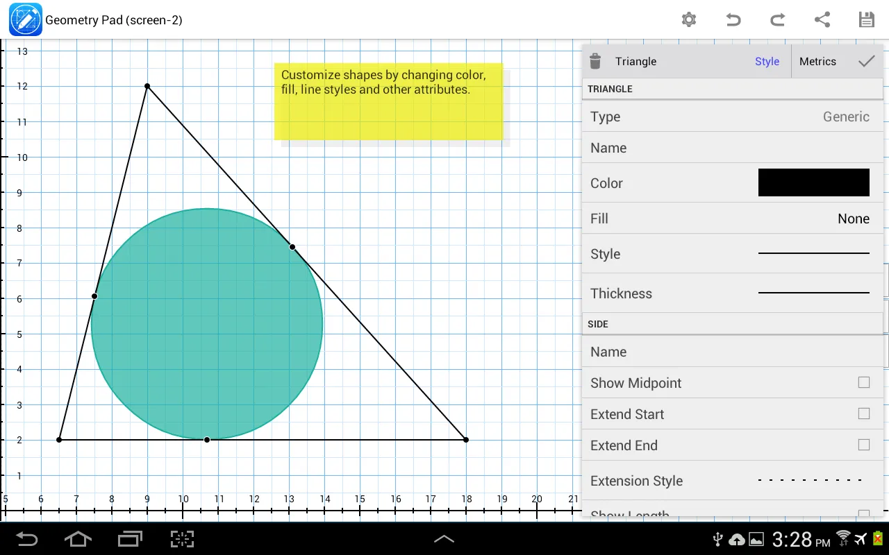 Geometry Pad | Indus Appstore | Screenshot