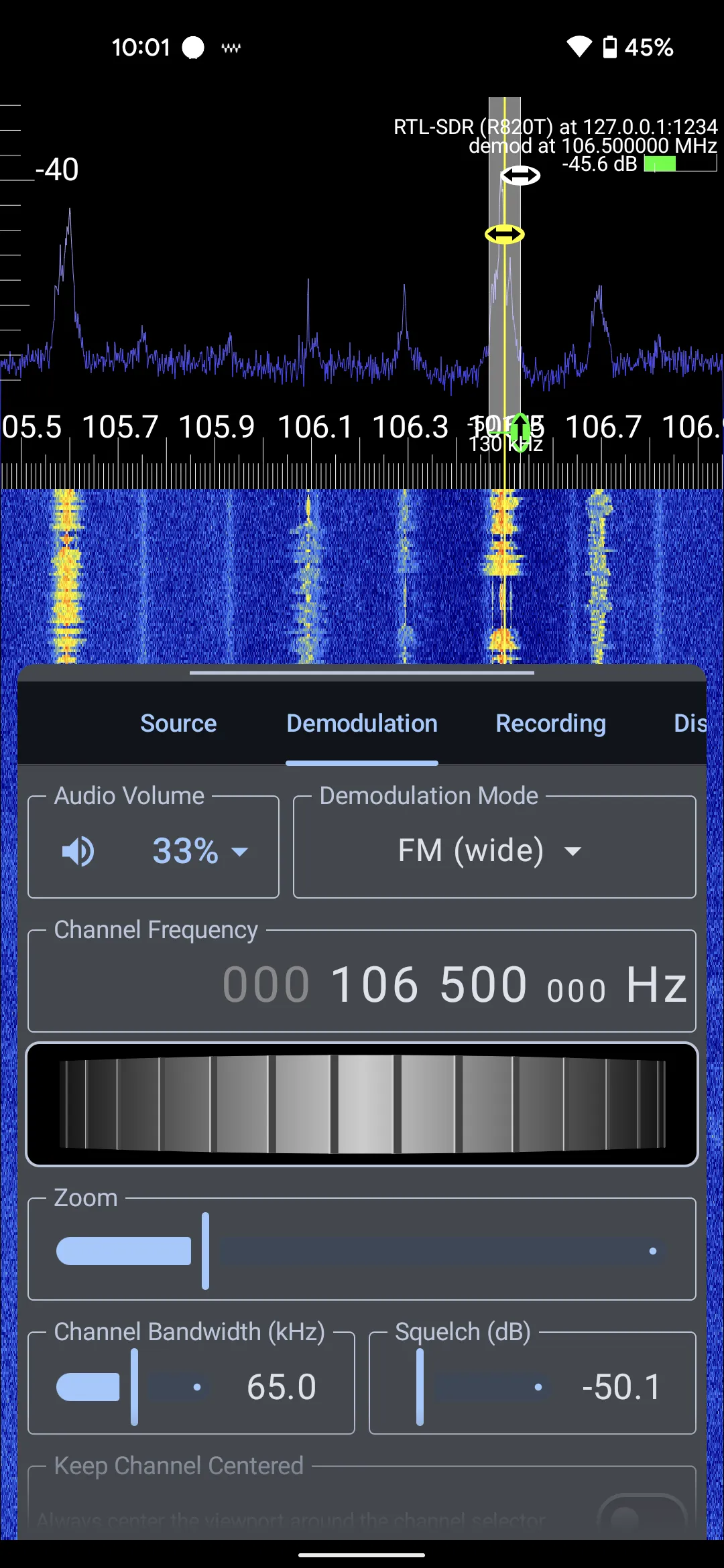 RF Analyzer | Indus Appstore | Screenshot