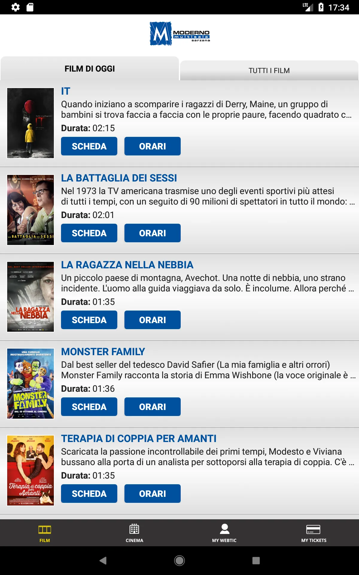 Webtic Moderno Cinema | Indus Appstore | Screenshot