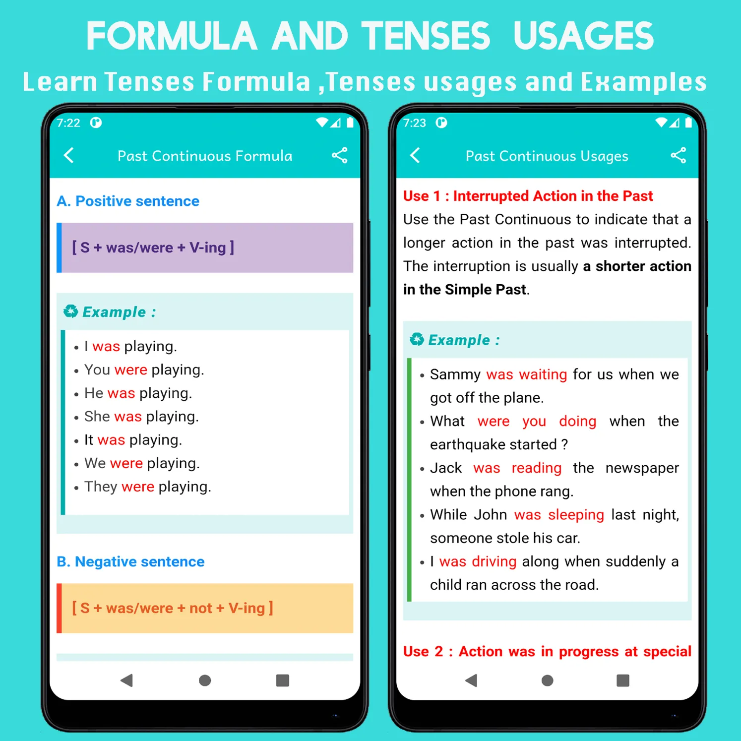 All English Tenses | Indus Appstore | Screenshot