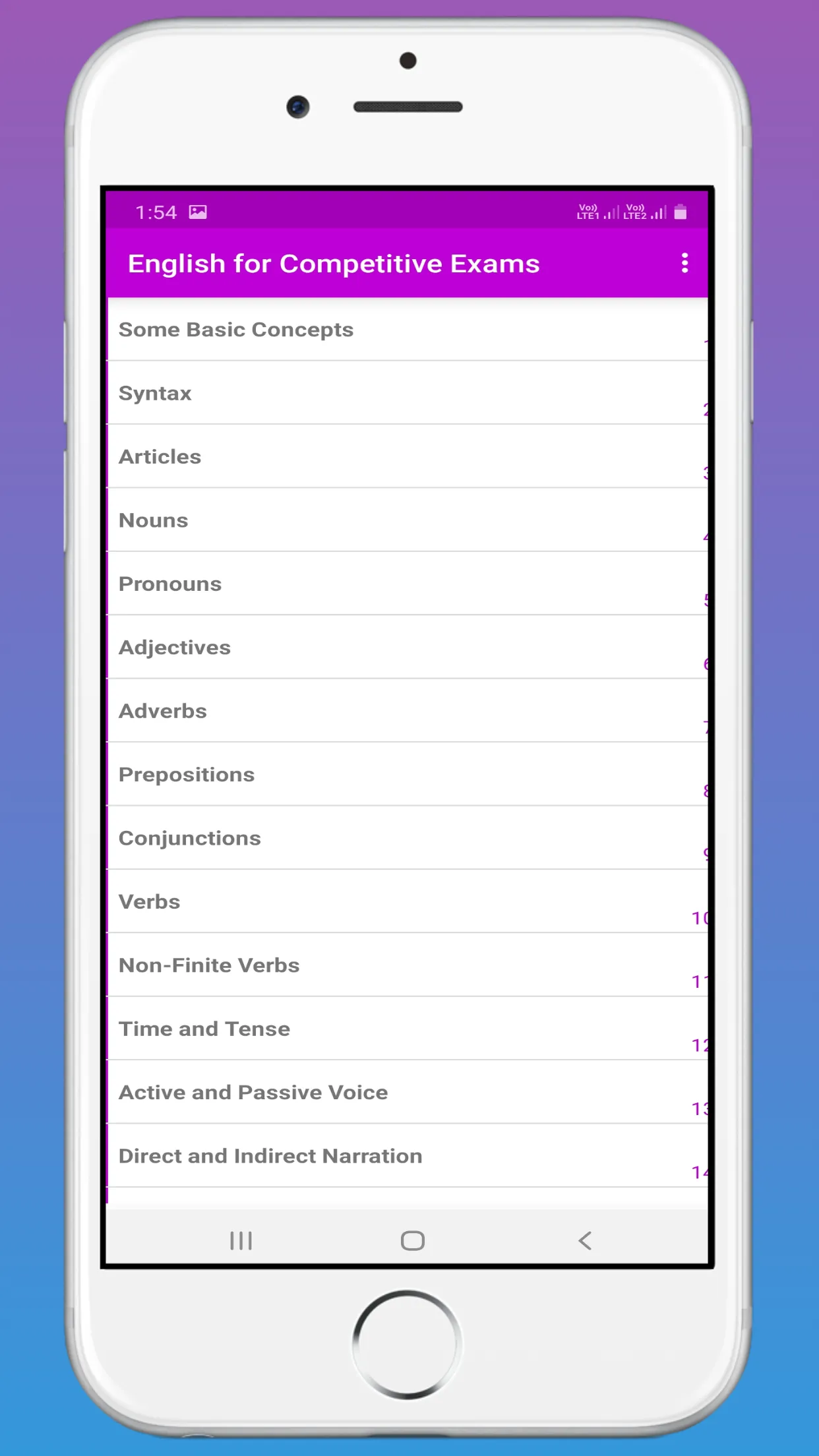 English for Competitive Exams | Indus Appstore | Screenshot