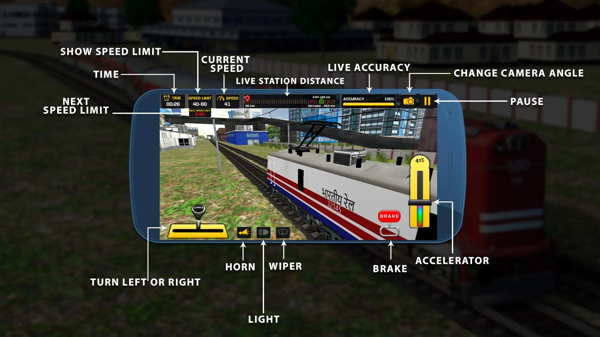 Indian Express Train Simulator | Indus Appstore | Screenshot