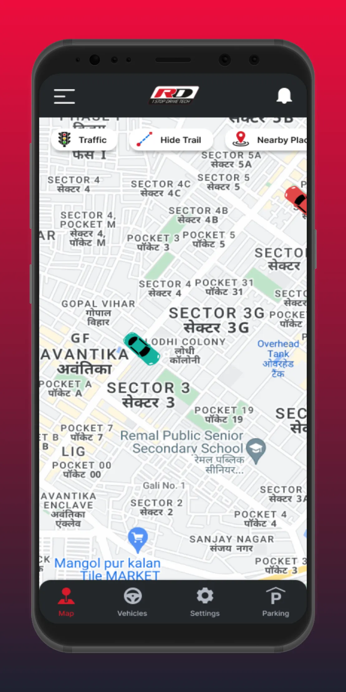 RD TRACKER | Indus Appstore | Screenshot