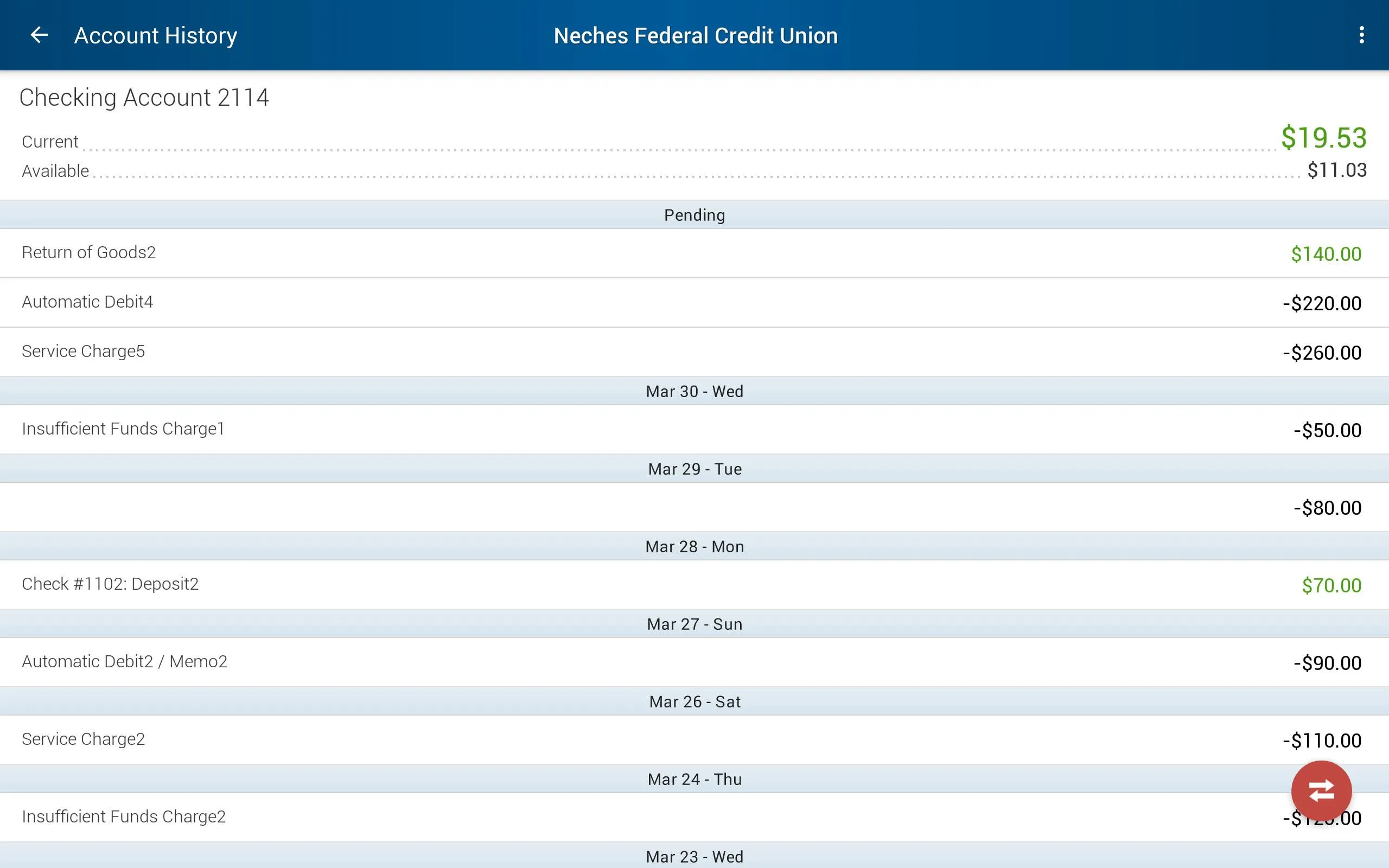 Neches FCU | Indus Appstore | Screenshot