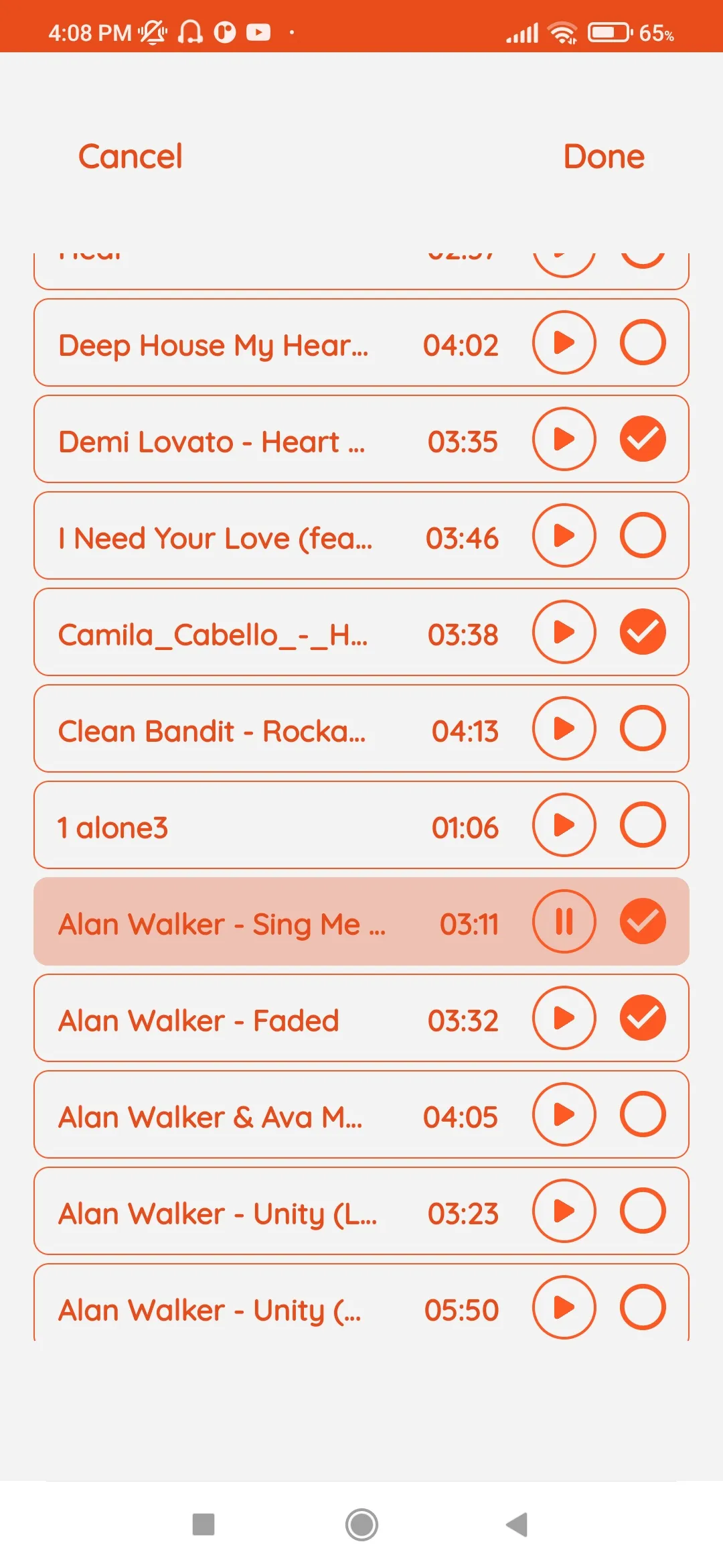 mix audios and merge songs mp3 | Indus Appstore | Screenshot