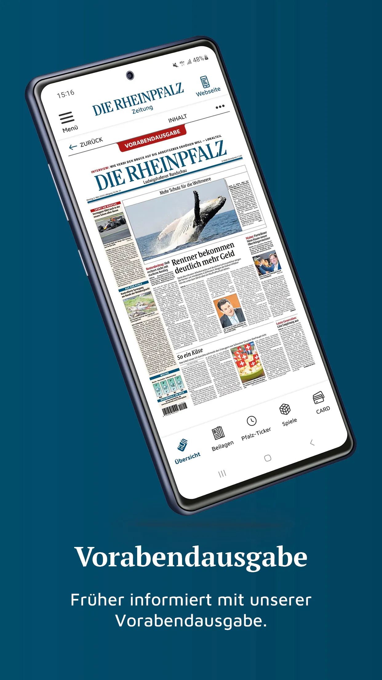 DIE RHEINPFALZ - Nachrichten | Indus Appstore | Screenshot