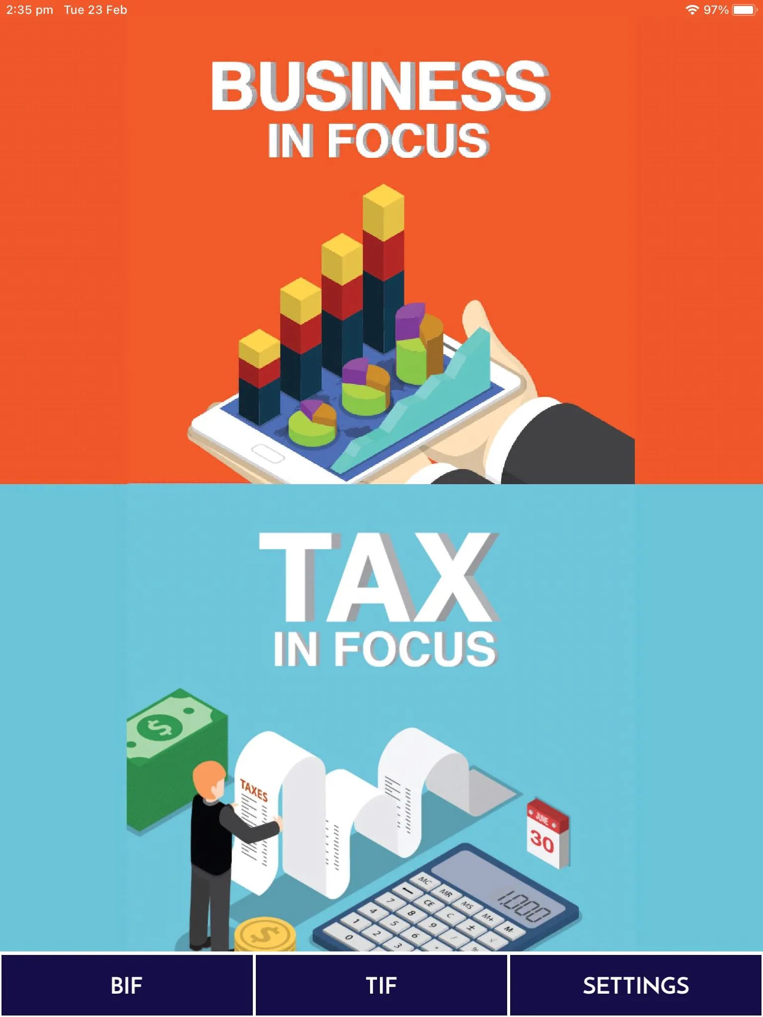 Business and Tax in Focus | Indus Appstore | Screenshot