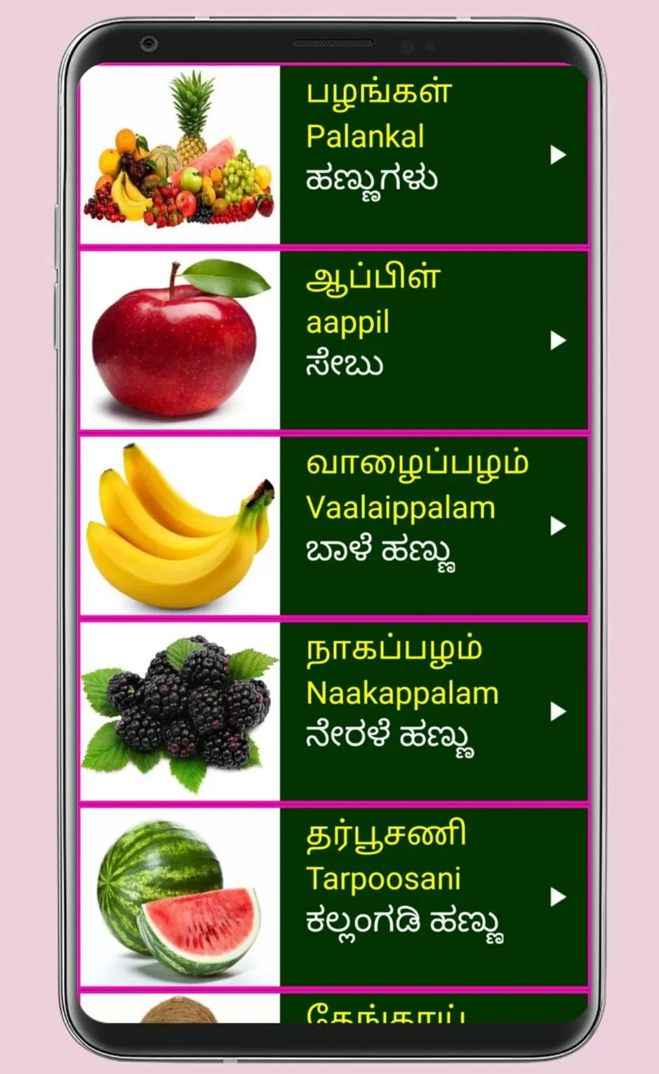 Learn Tamil From Kannada | Indus Appstore | Screenshot