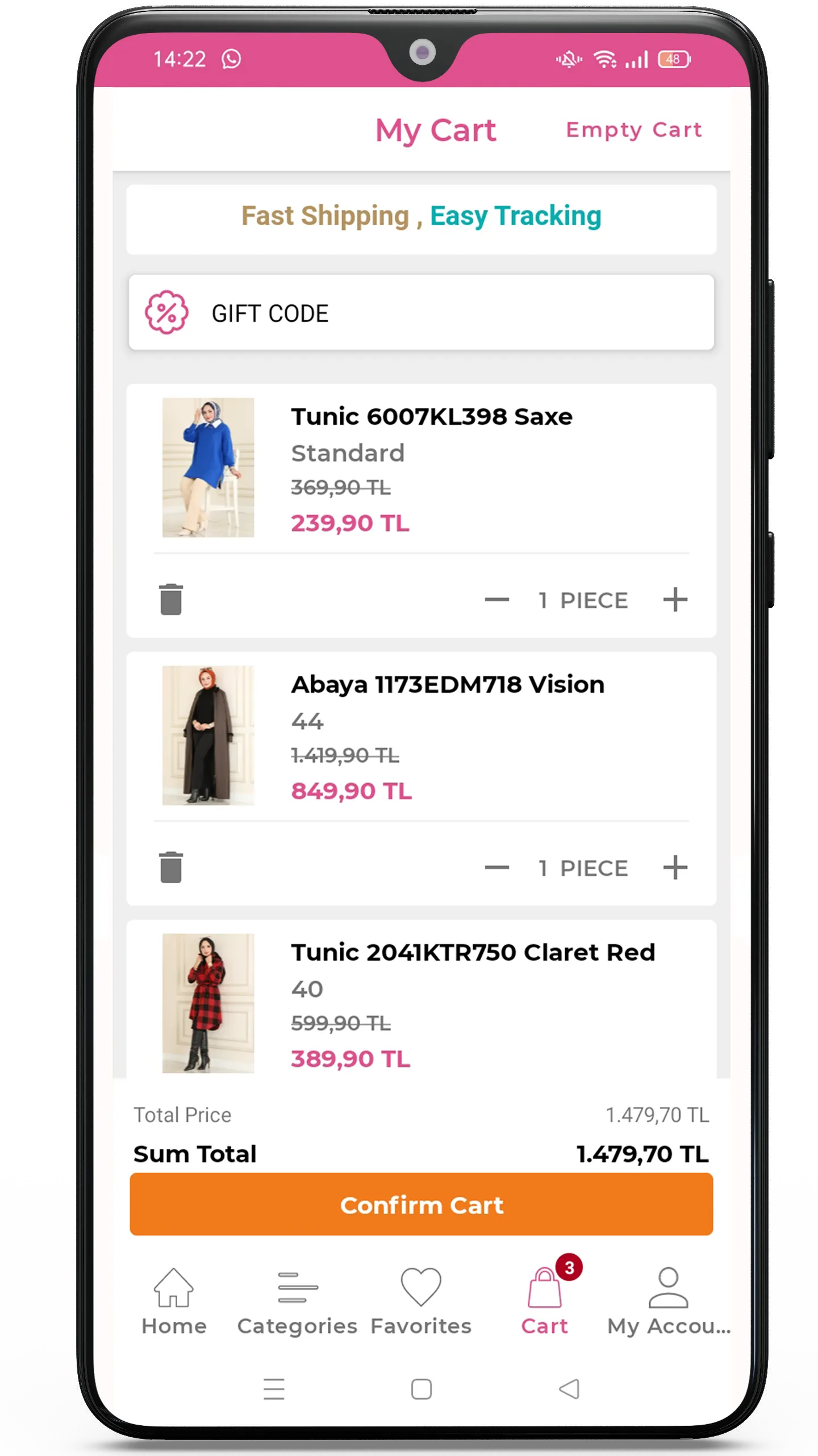 Moda Selvim | Indus Appstore | Screenshot