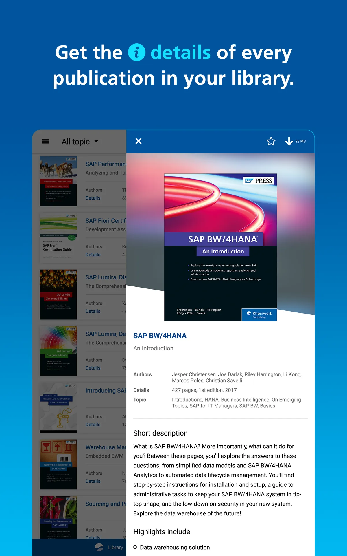 SAP PRESS | Indus Appstore | Screenshot