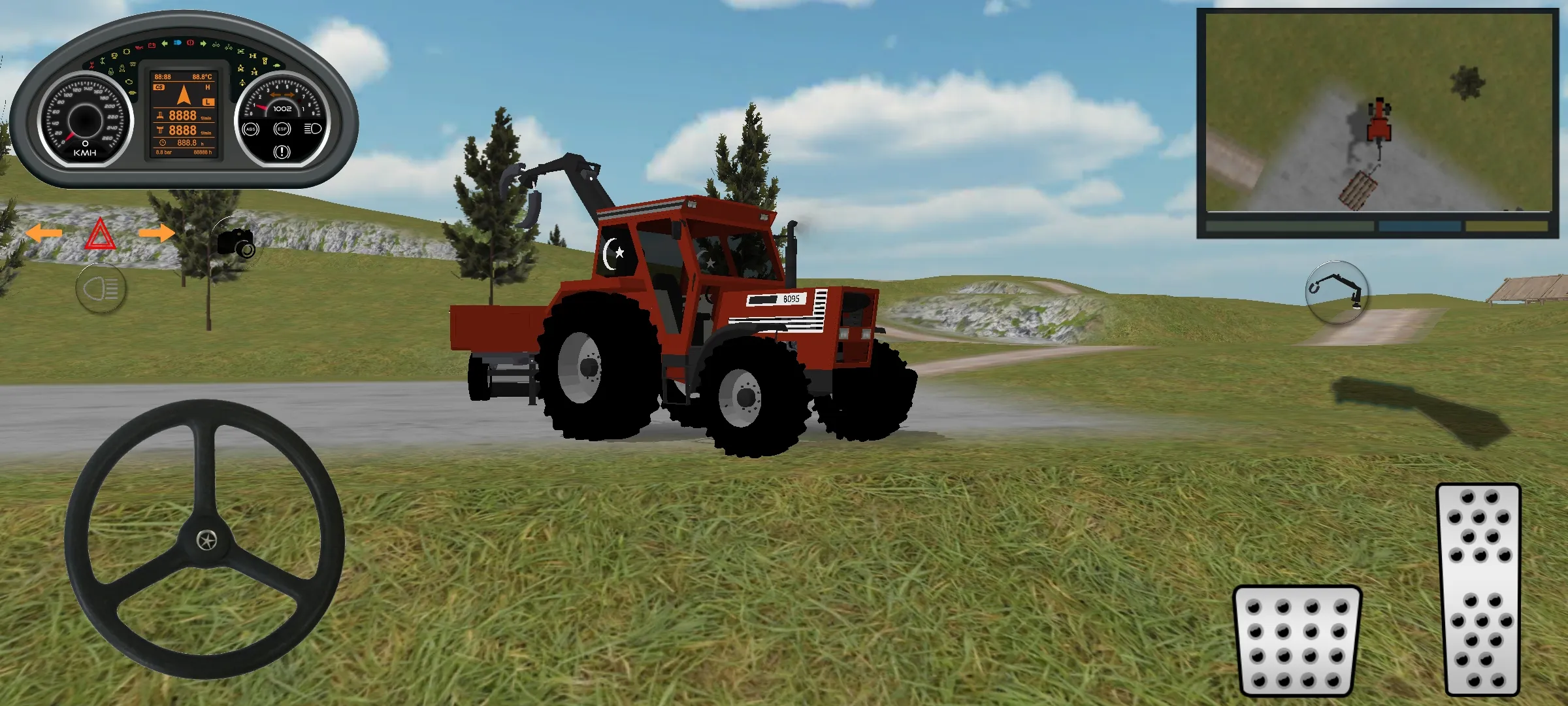 Tractor Forest Works Simulator | Indus Appstore | Screenshot