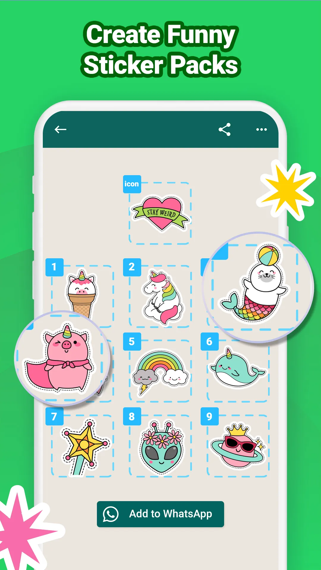 Sticker Maker: Create Stickers | Indus Appstore | Screenshot