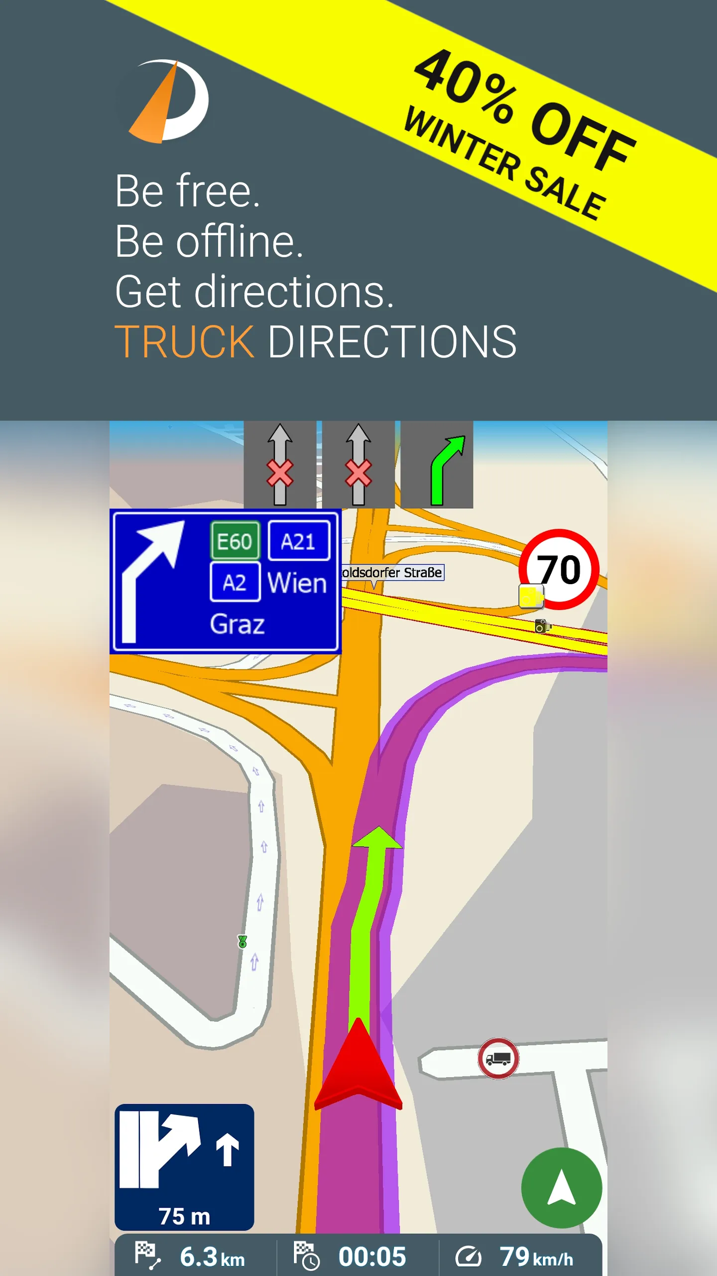 Truck GPS navigation from 1996 | Indus Appstore | Screenshot