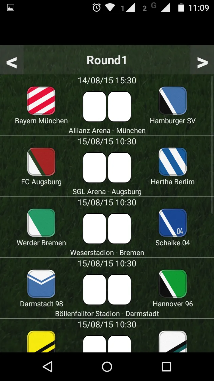 Table German League | Indus Appstore | Screenshot