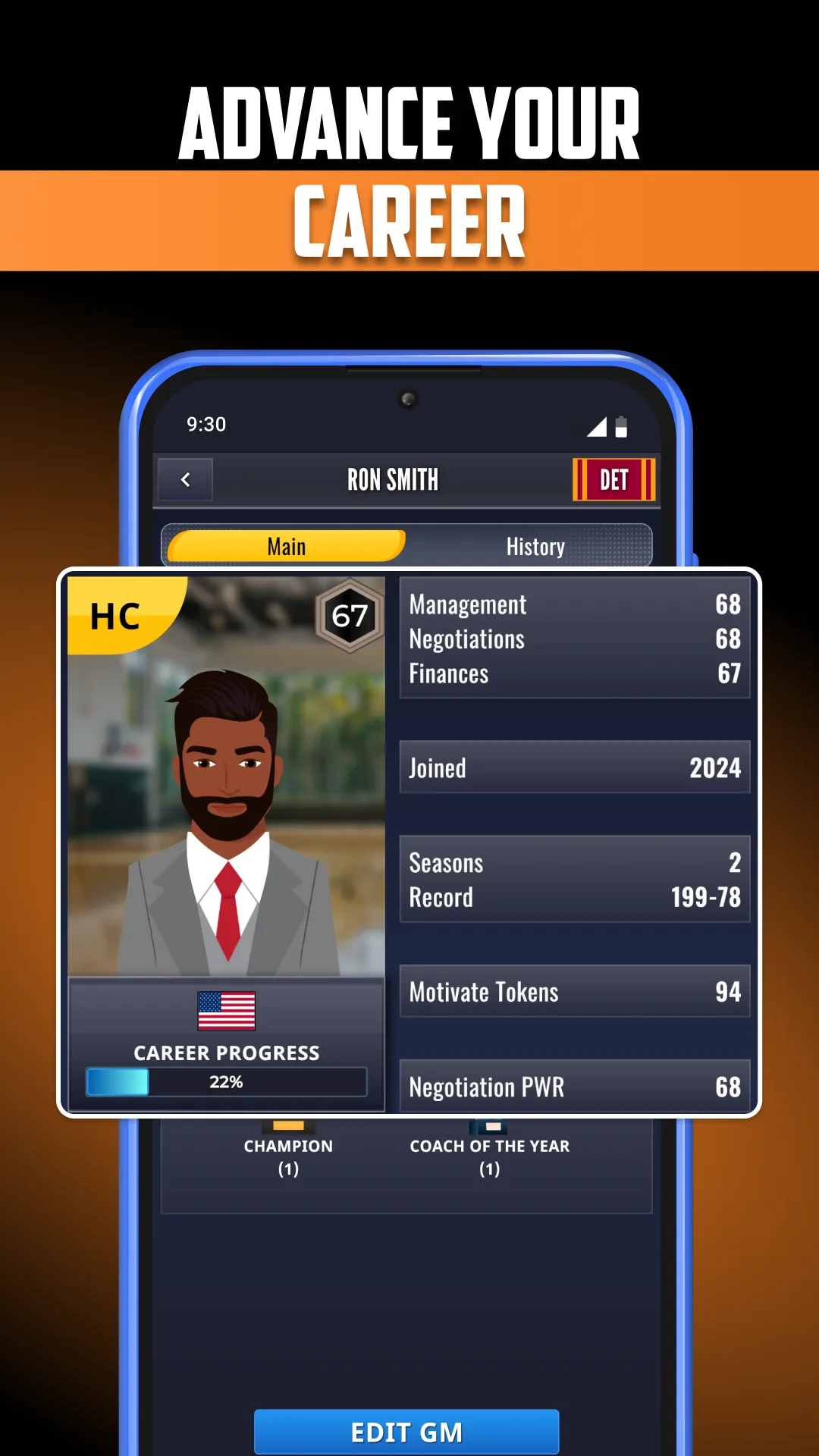 Ultimate Pro Basketball GM | Indus Appstore | Screenshot