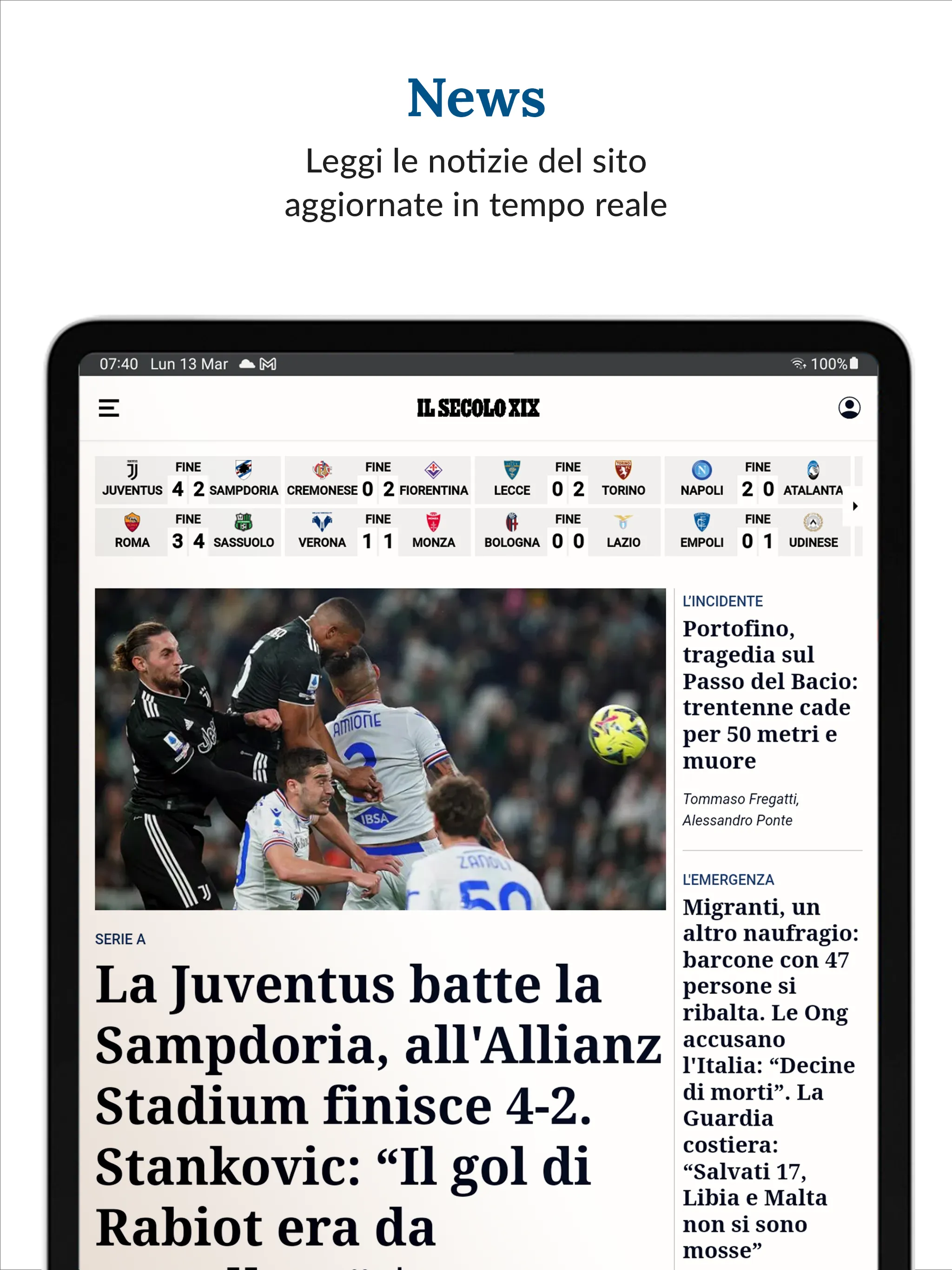 Il Secolo XIX | Indus Appstore | Screenshot