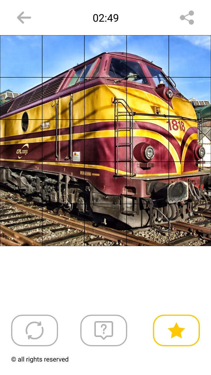 Jigsaw Train Mosaic Puzzles | Indus Appstore | Screenshot