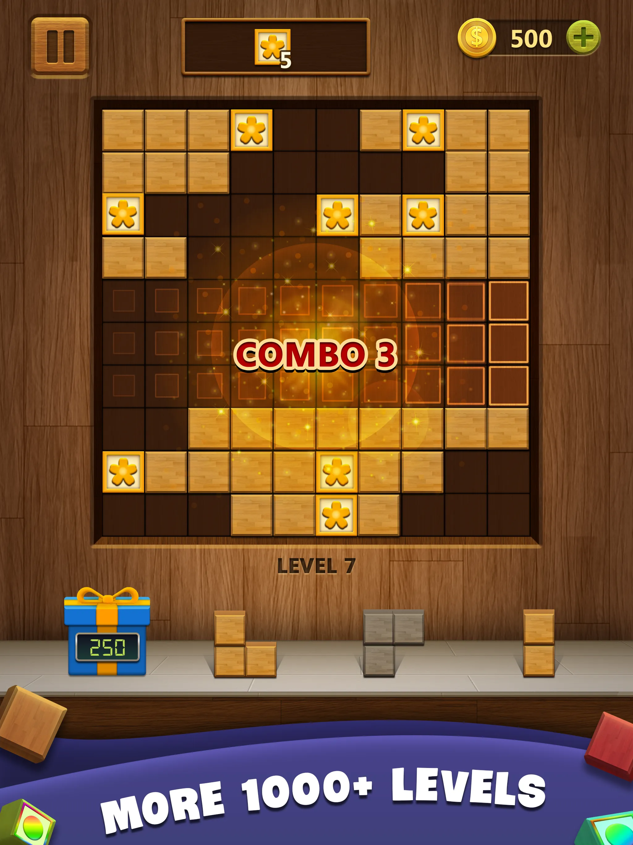 Wood Block Puzzle | Indus Appstore | Screenshot