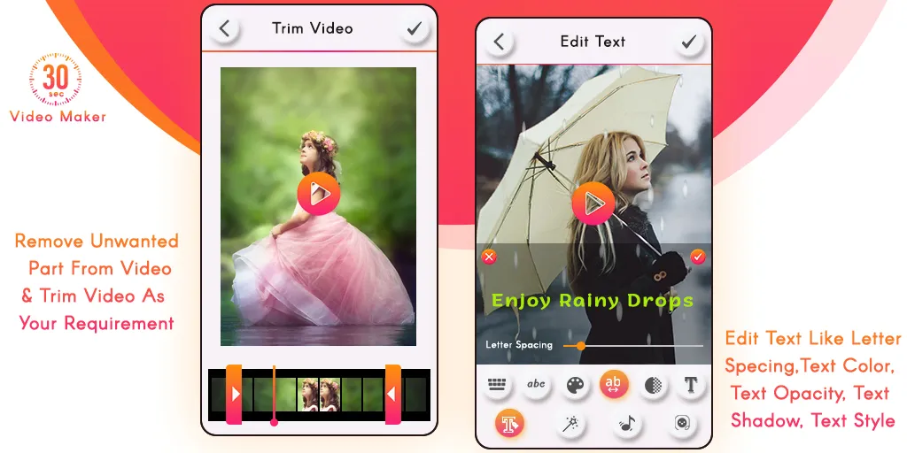 30 Second Video Status Maker | Indus Appstore | Screenshot