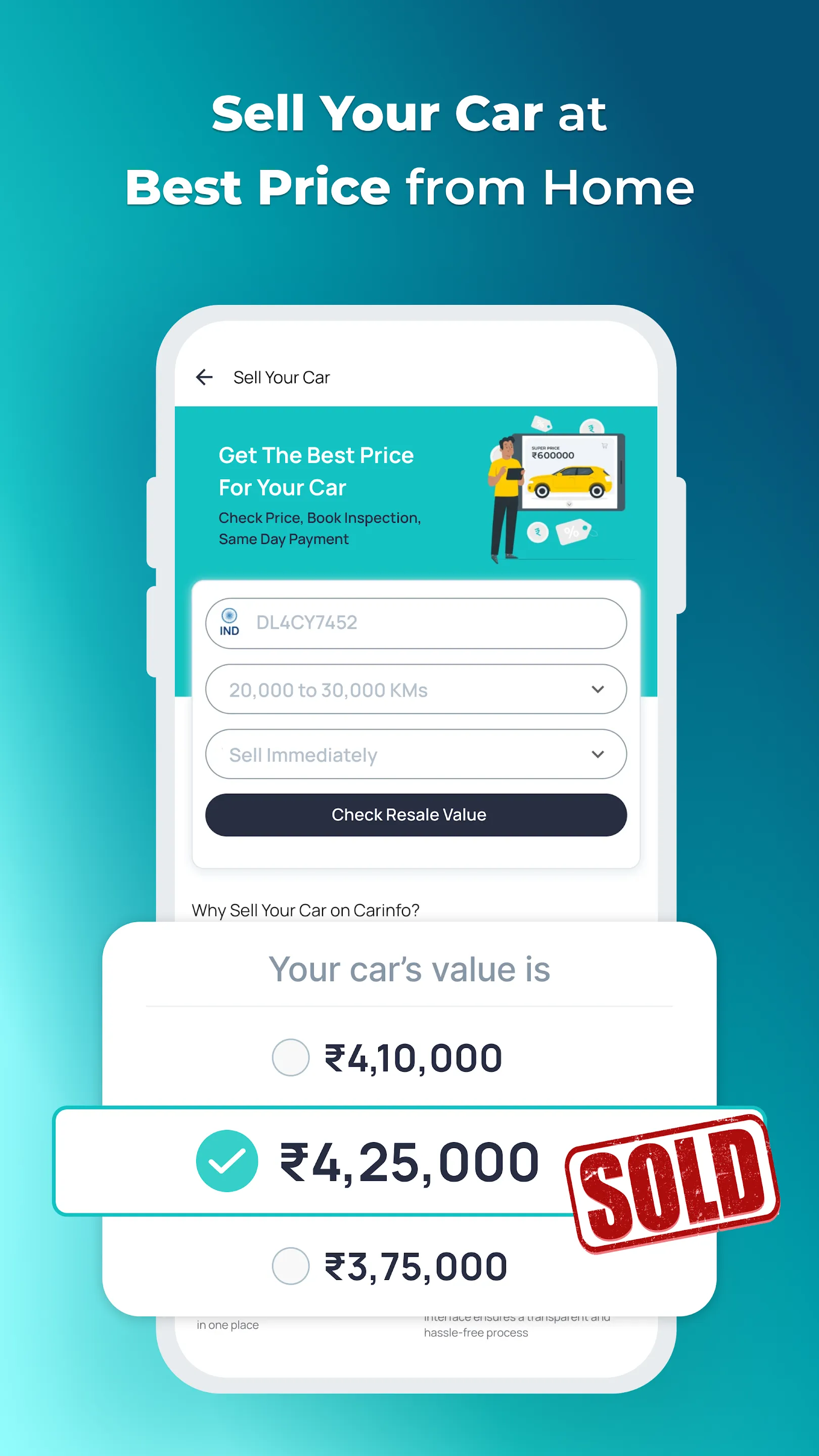 CarInfo - RTO Vehicle Info App | Indus Appstore | Screenshot