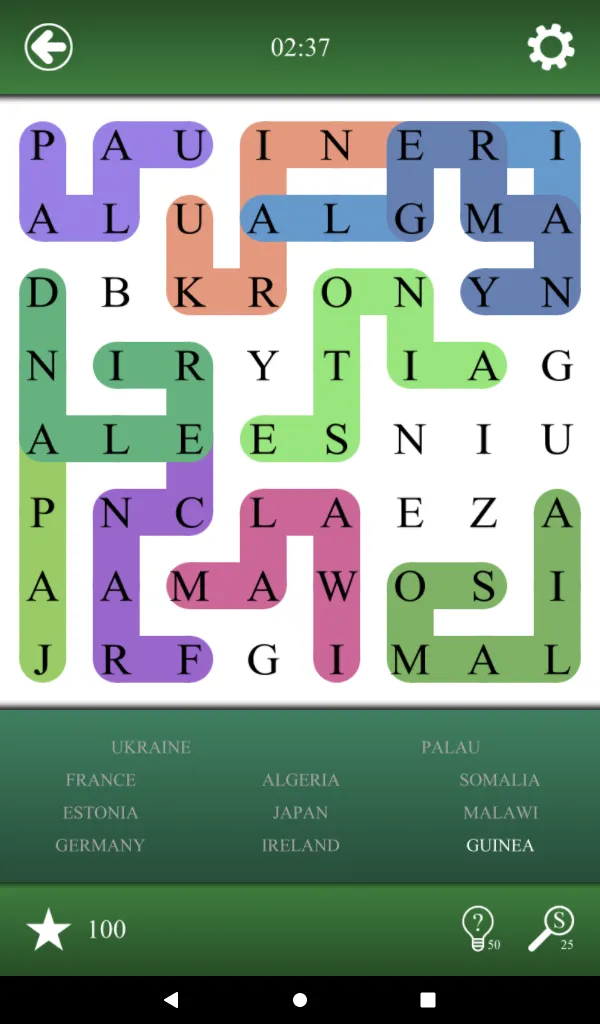 Word Search - online game | Indus Appstore | Screenshot