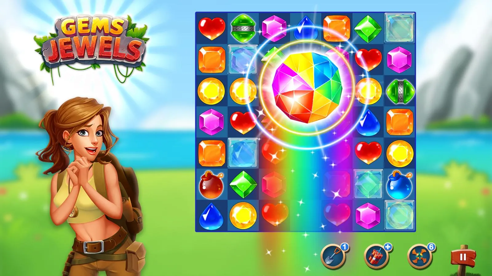 Jewel & Gem Blast | Indus Appstore | Screenshot