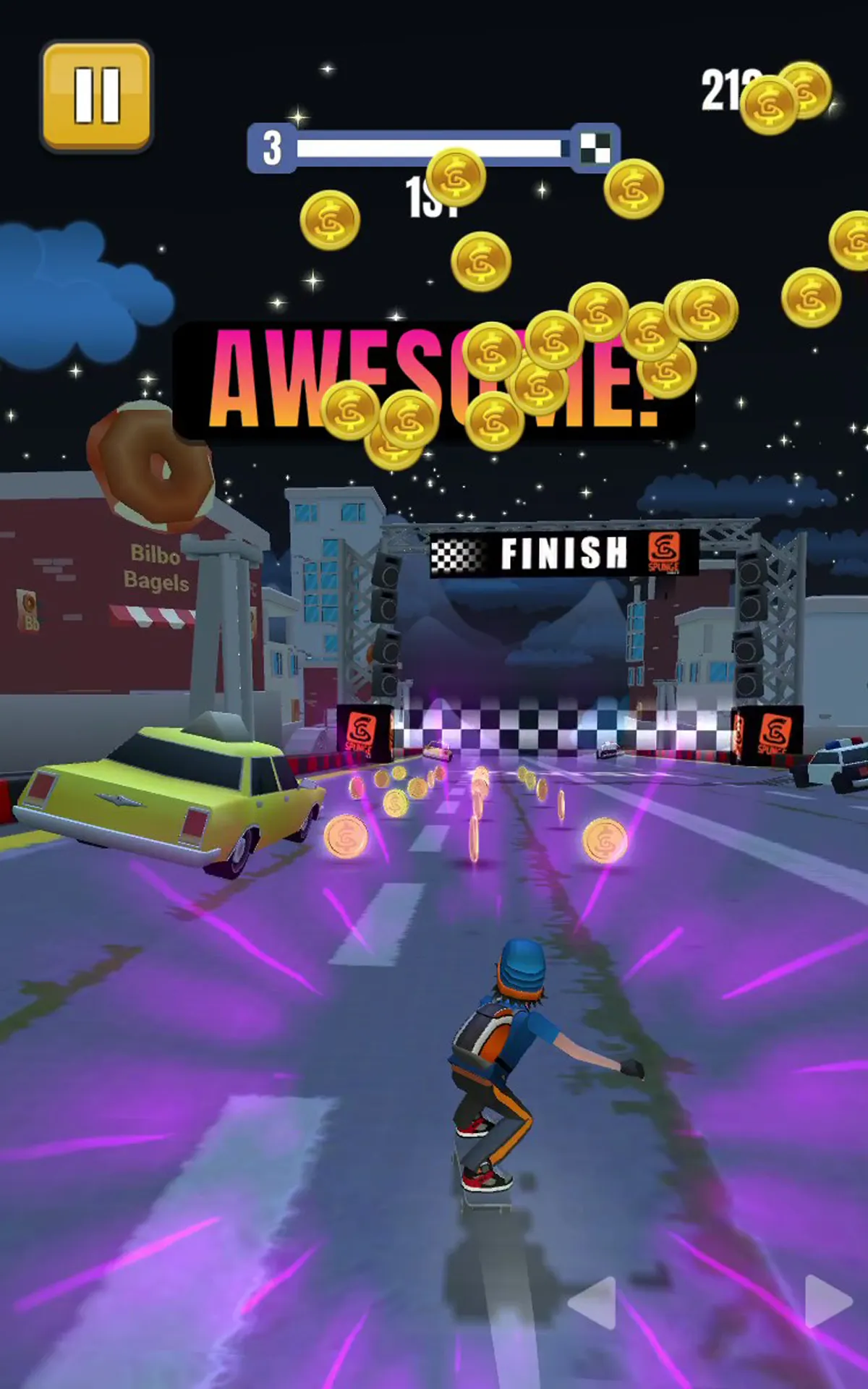 Faily Skater Street Racer | Indus Appstore | Screenshot