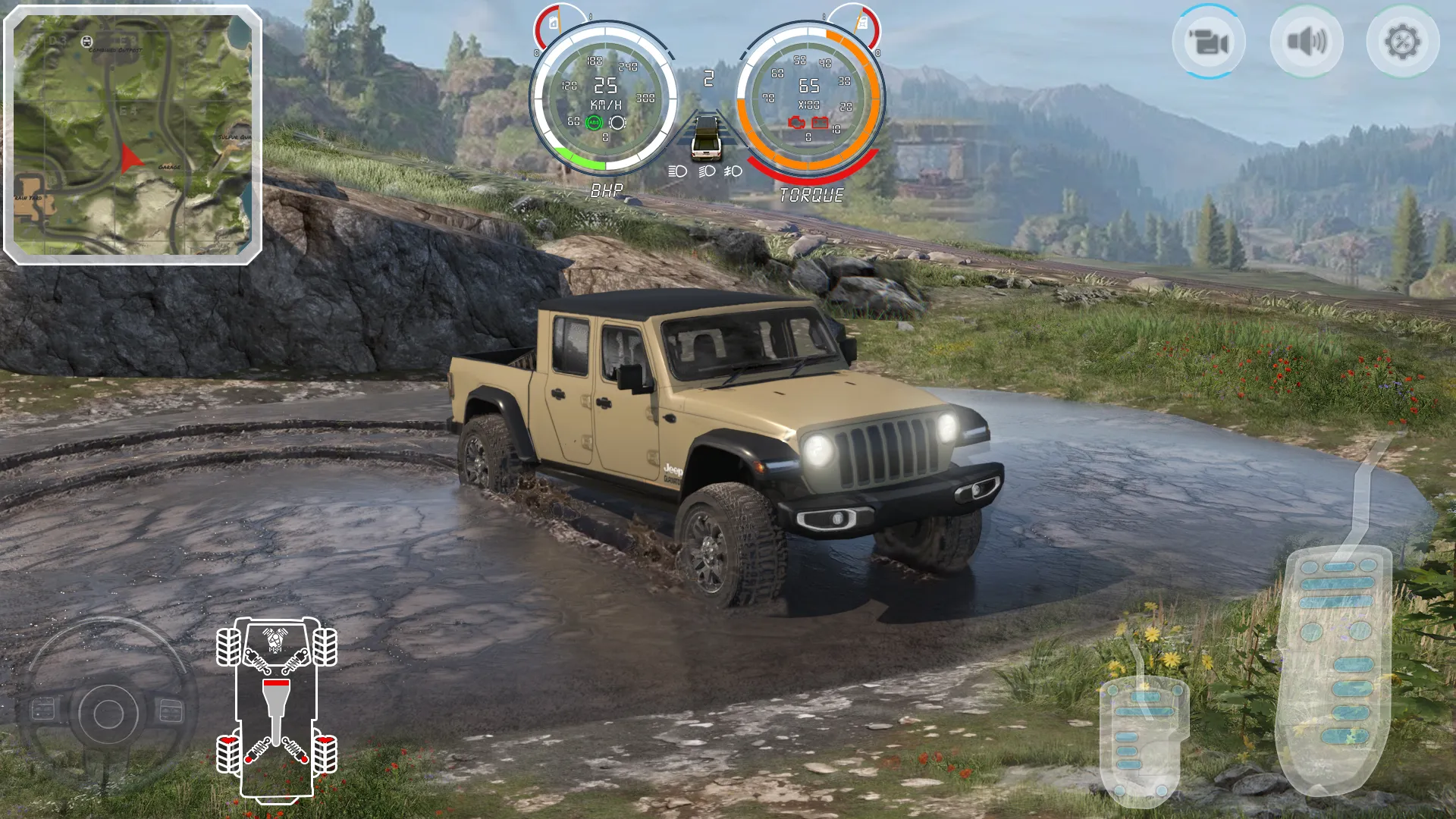 Spin Mud Truck Driving Game | Indus Appstore | Screenshot