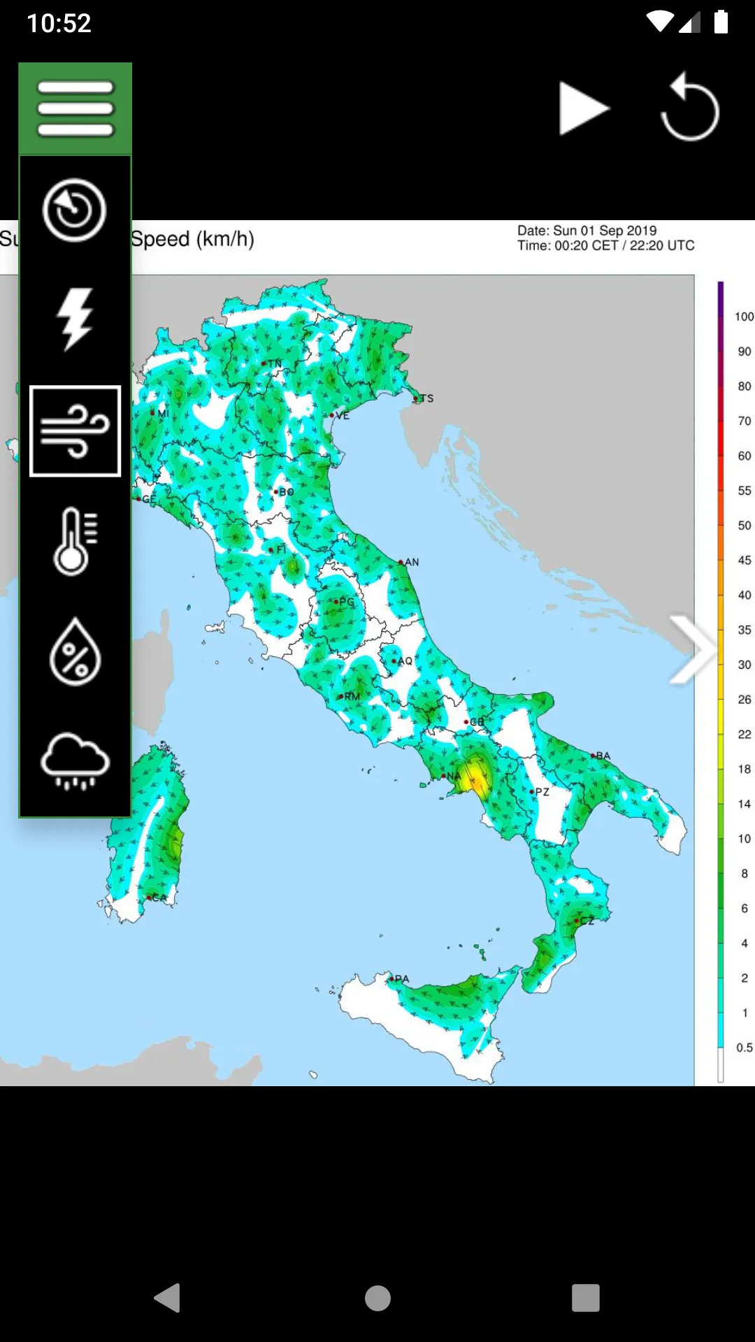 Radar Meteo Italia | Indus Appstore | Screenshot