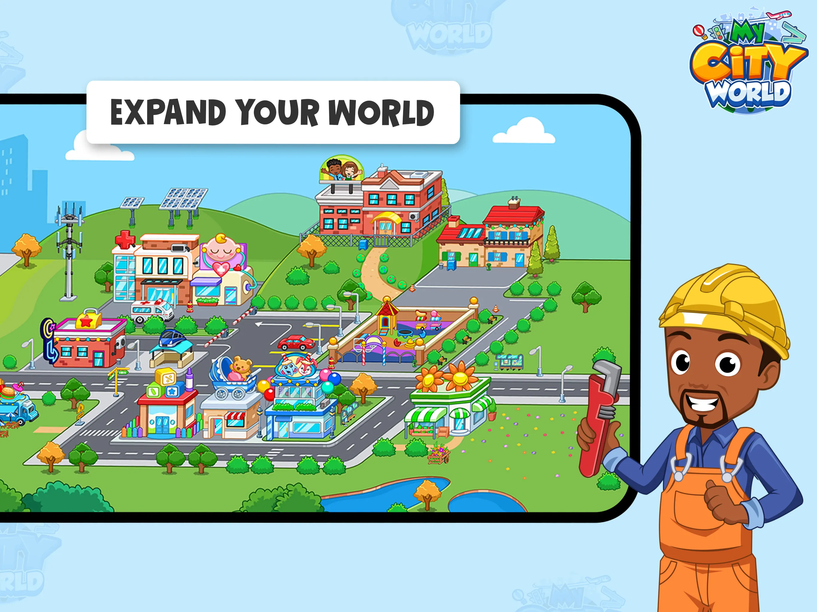 My Town World - Mega City | Indus Appstore | Screenshot